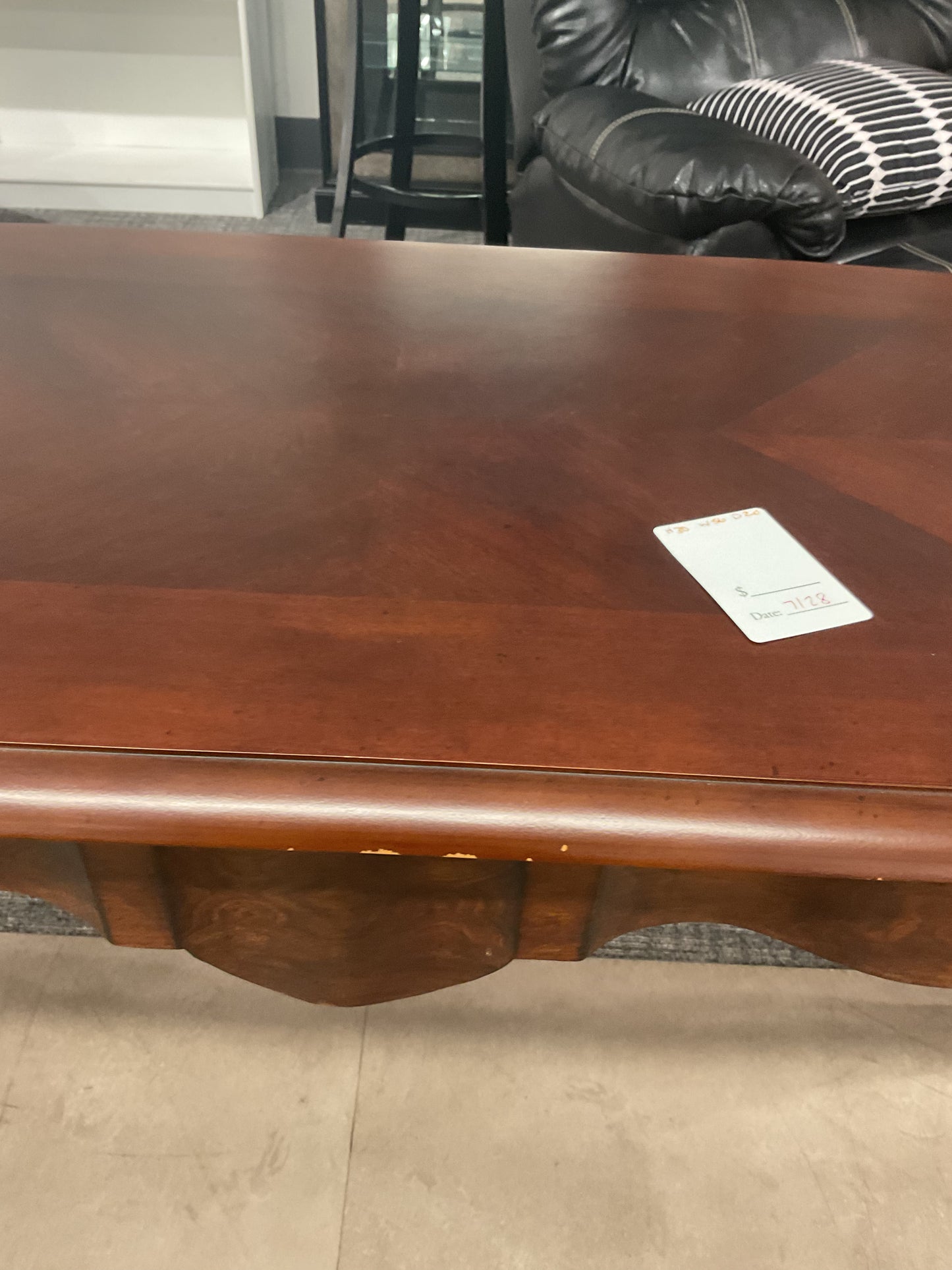 Dark Wood Sofa Table