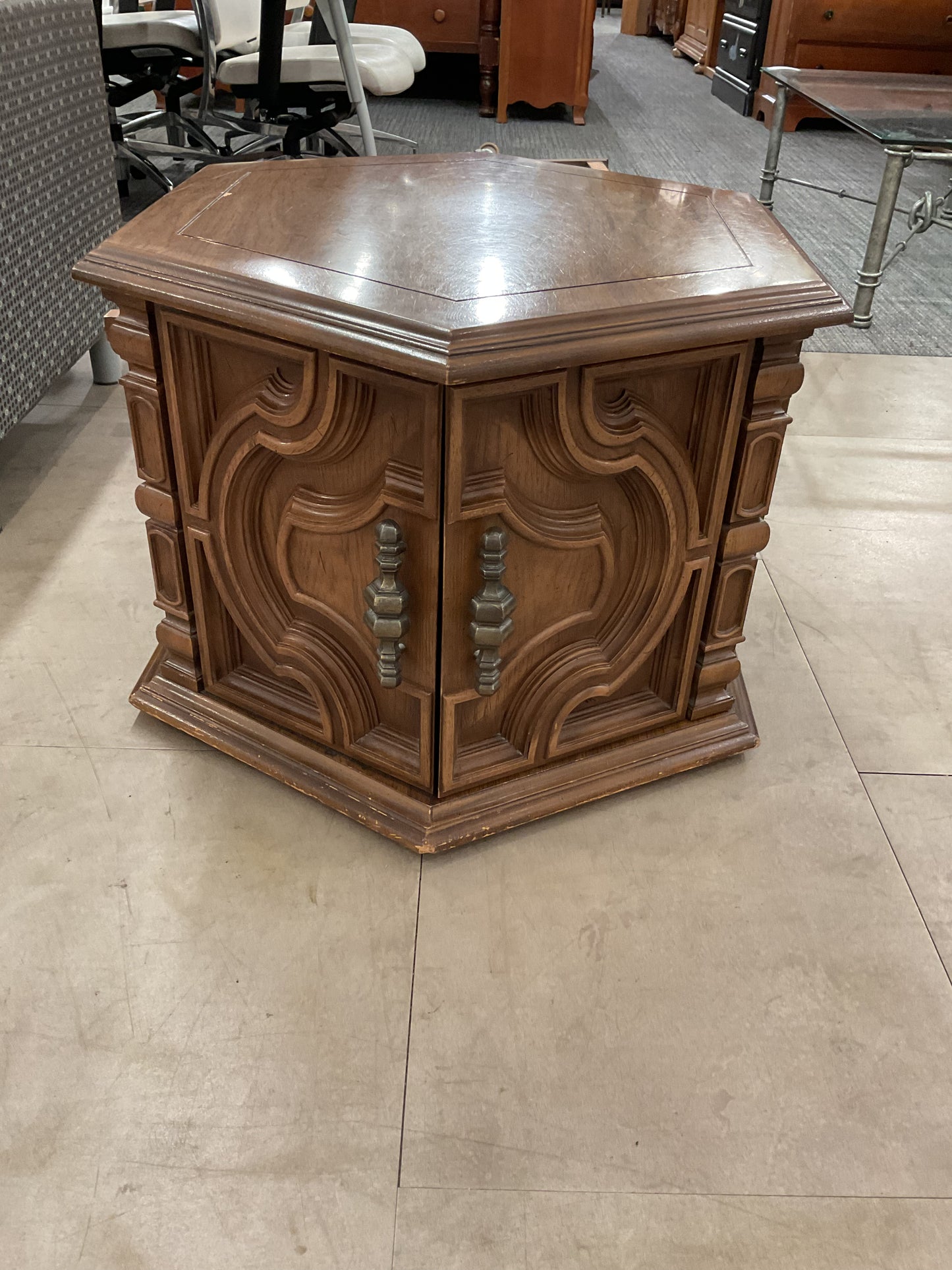 Ornate End Table