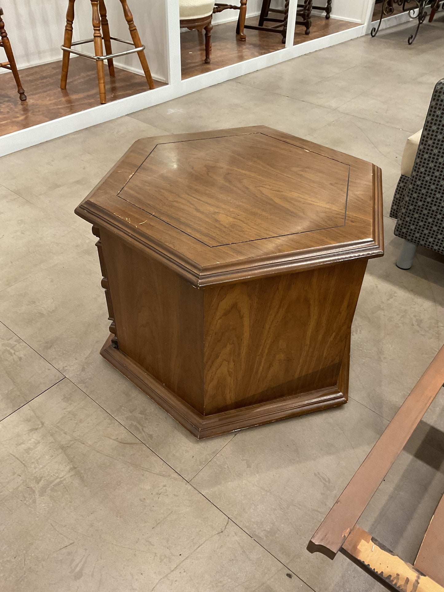 Ornate End Table