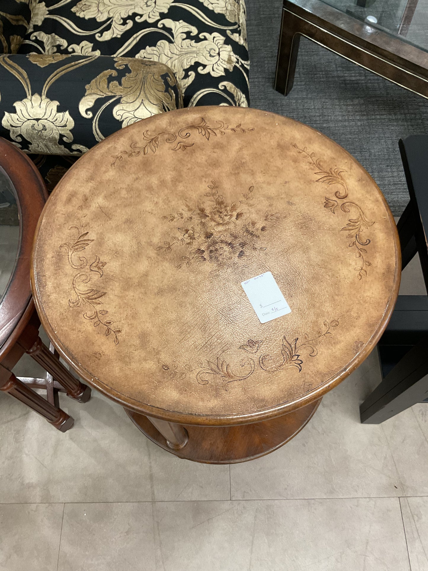 Antique Round Table