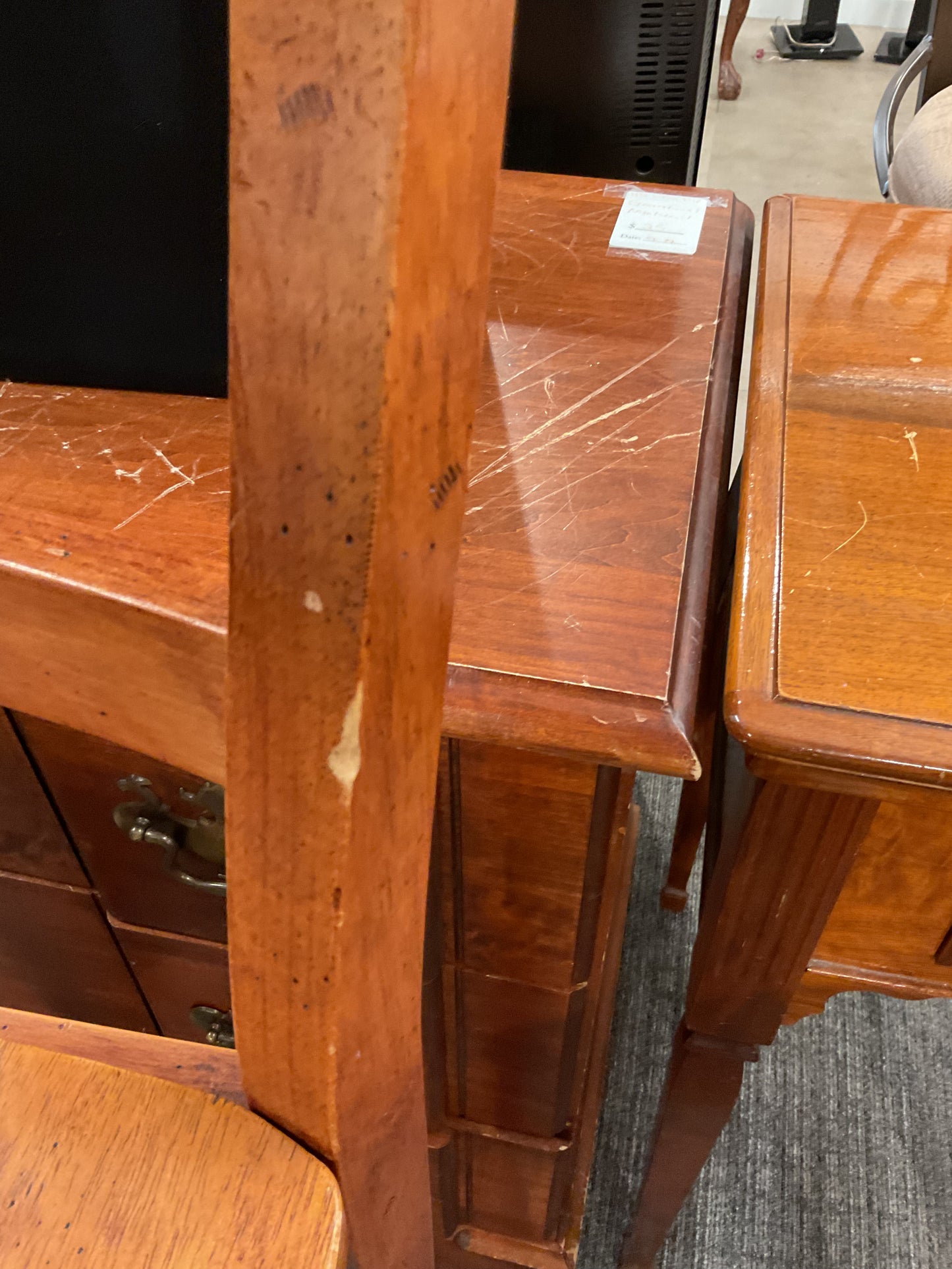 Solid Wood Bar Chair