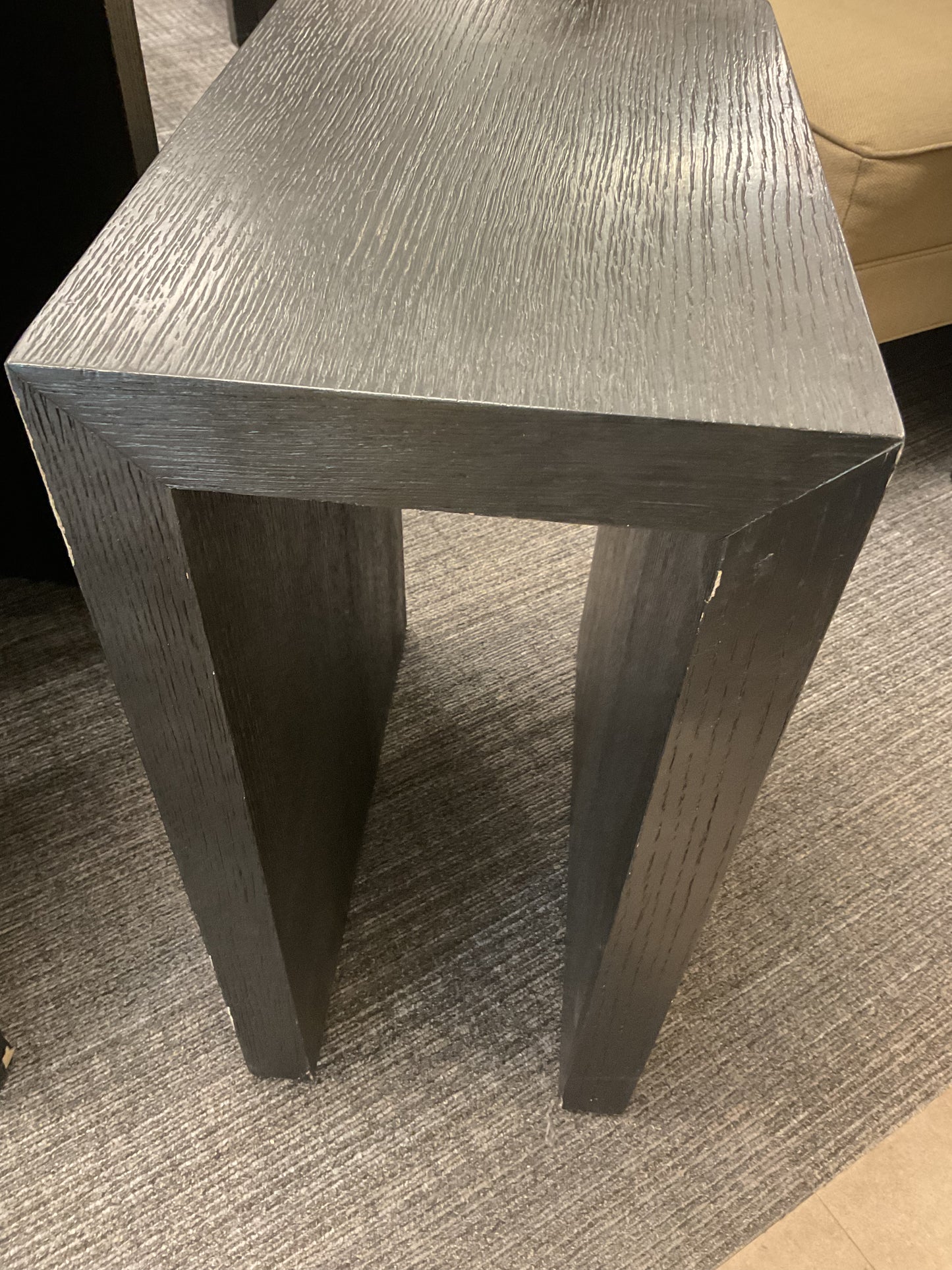 Black Nesting Table