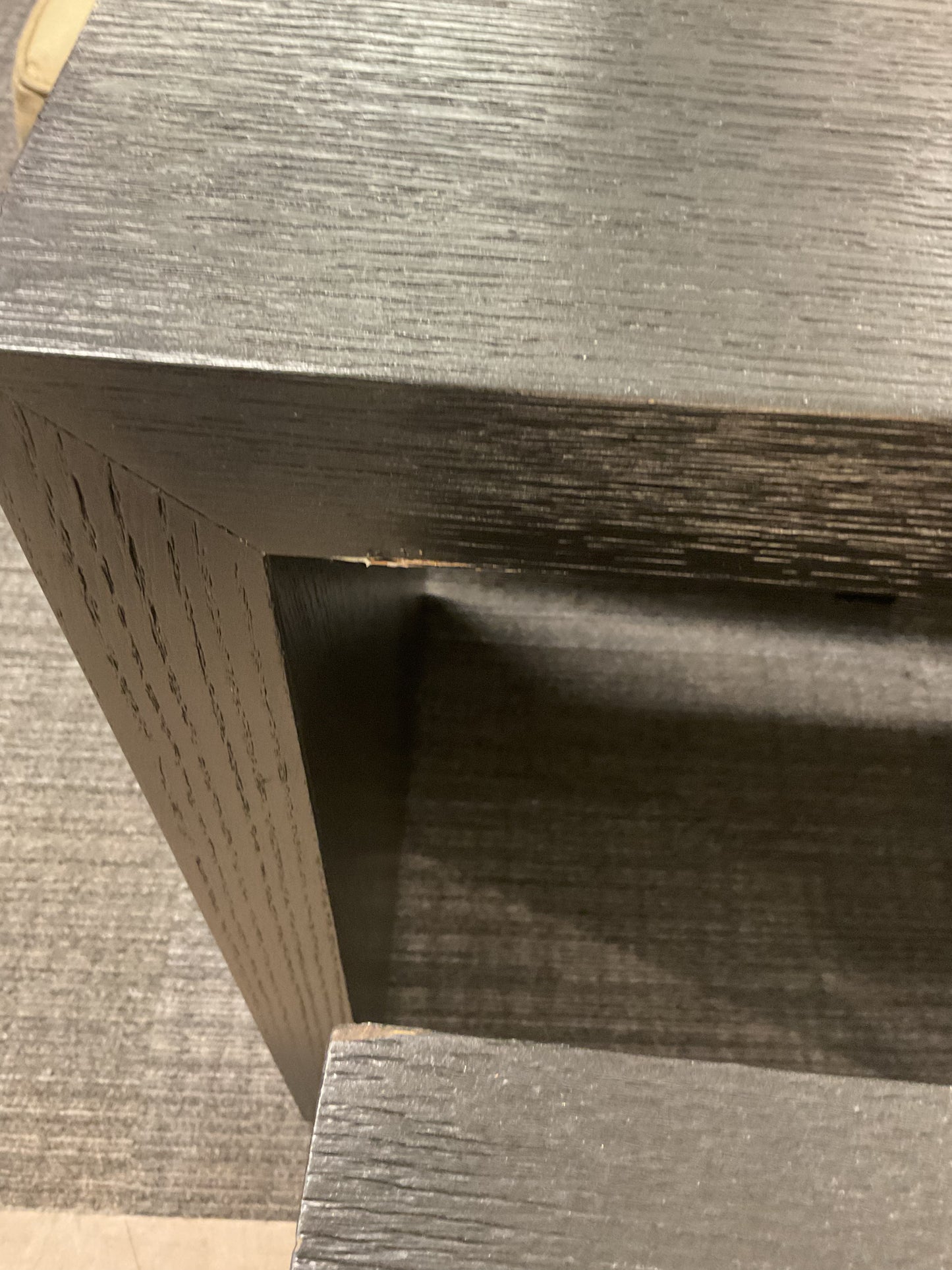 Black Nesting Table