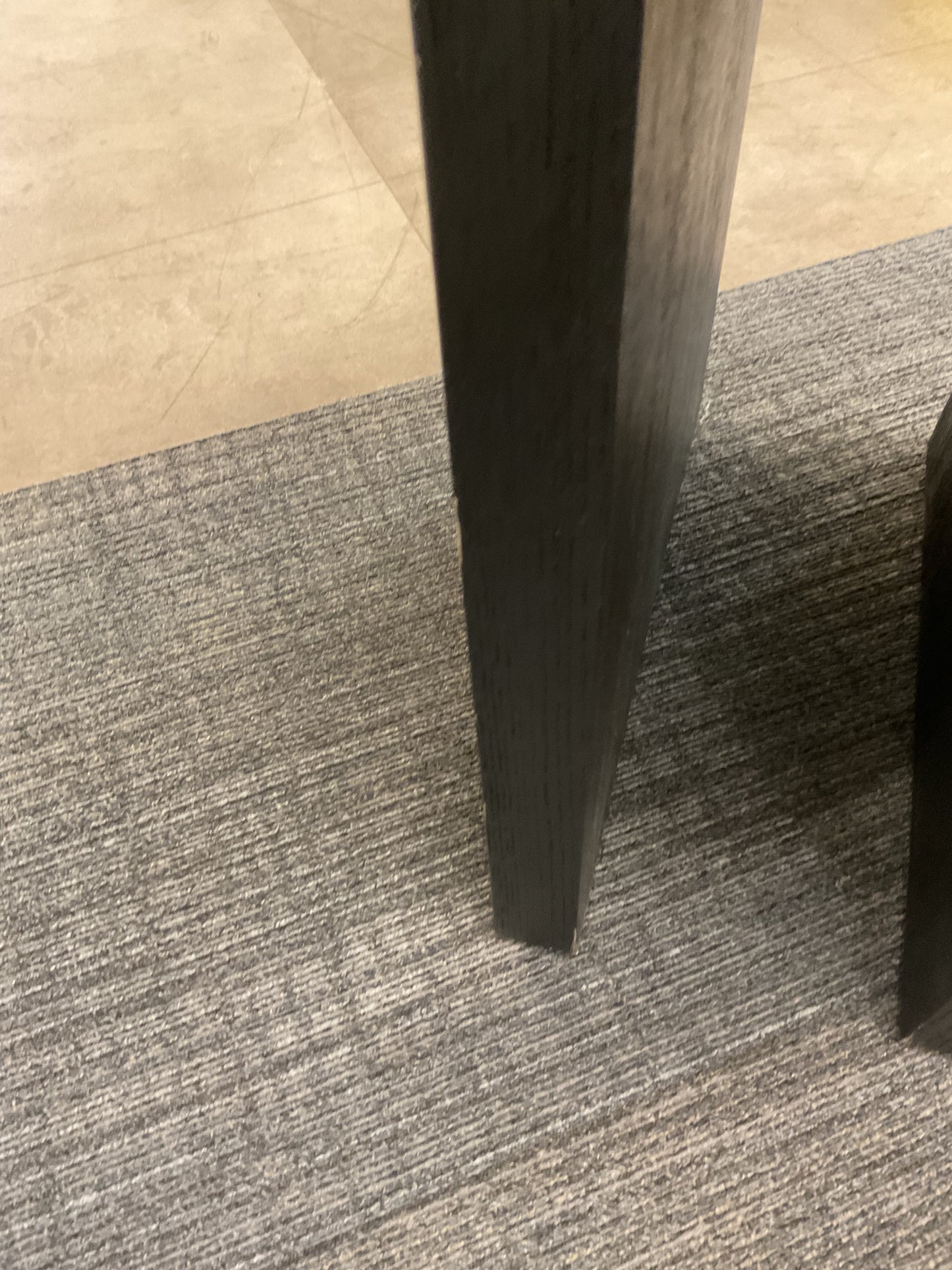 Black Nesting Table