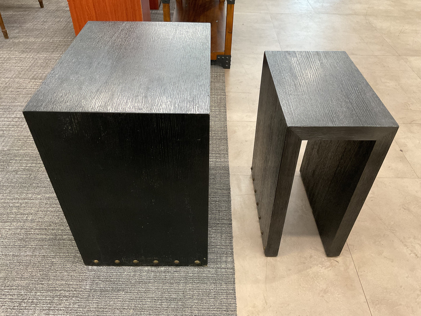 Black Nesting Table