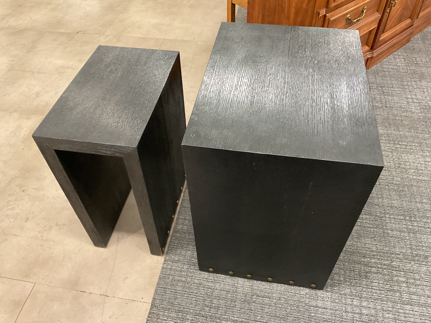 Black Nesting Table