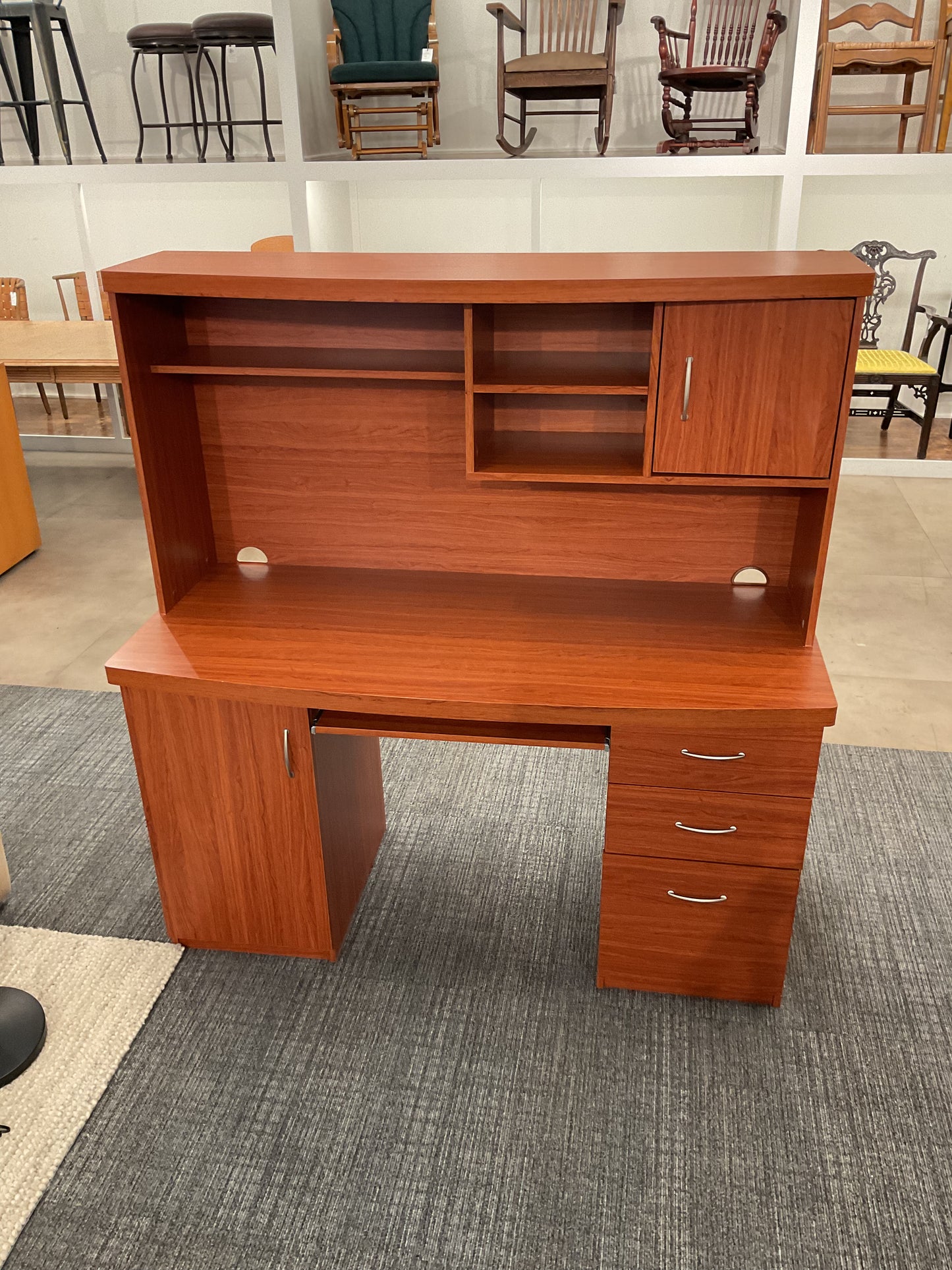 Office Desk With Hutch