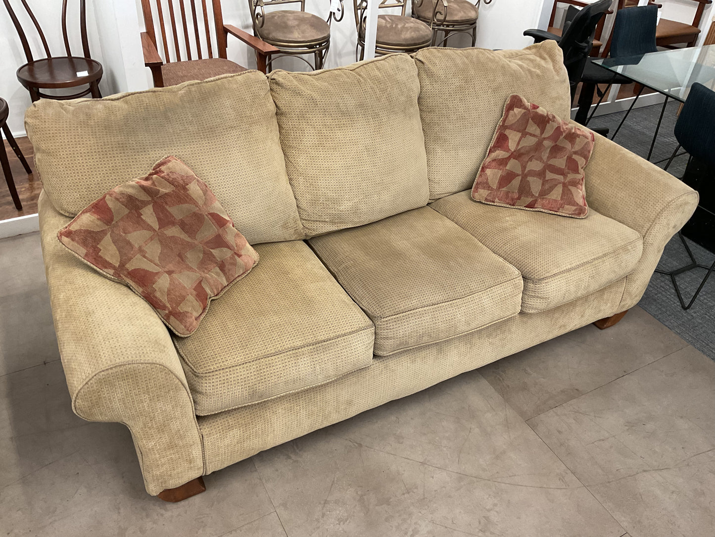 Ashley Furniture Light Brown Sofa