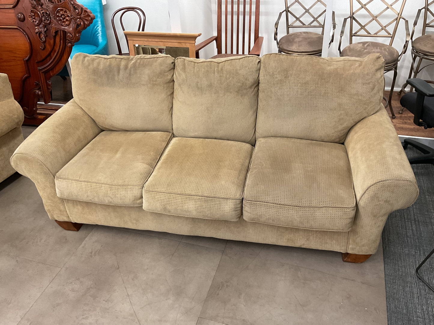 Ashley Furniture Light Brown Sofa