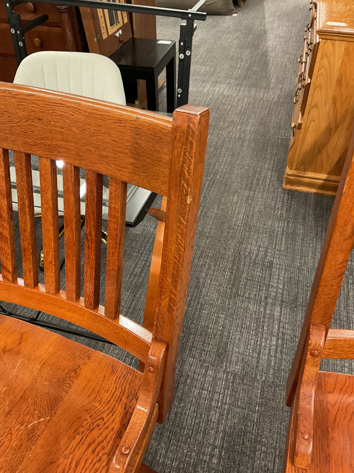 Wood Swivel Chair