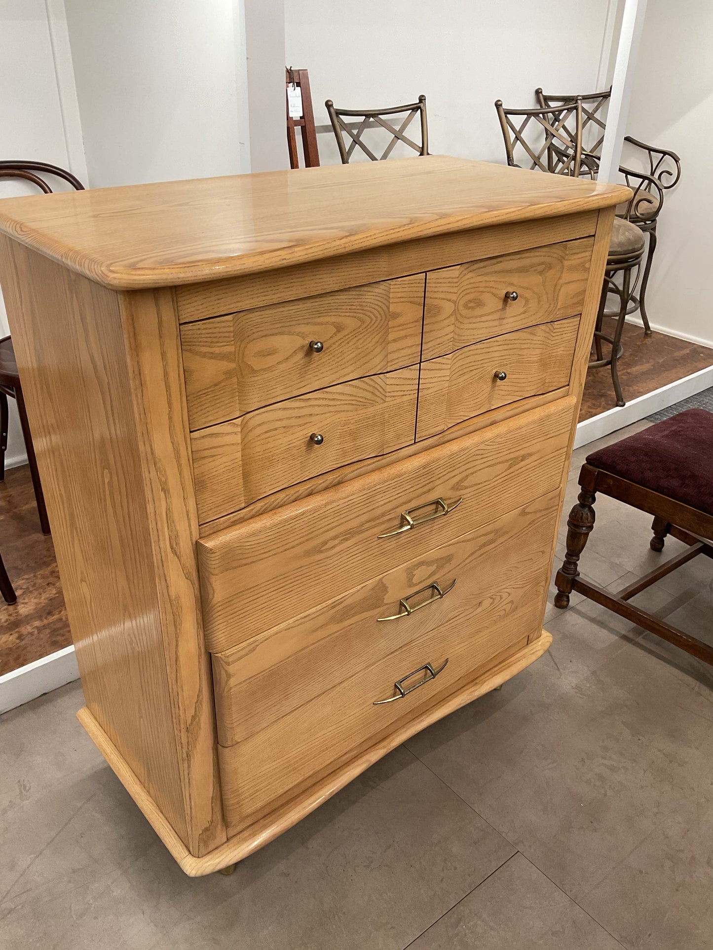 L.A. Period Inspired Tallboy Dresser