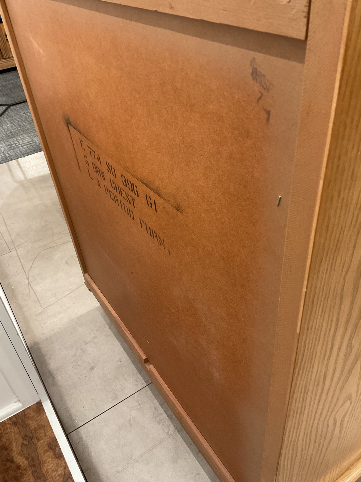 L.A. Period Inspired Tallboy Dresser