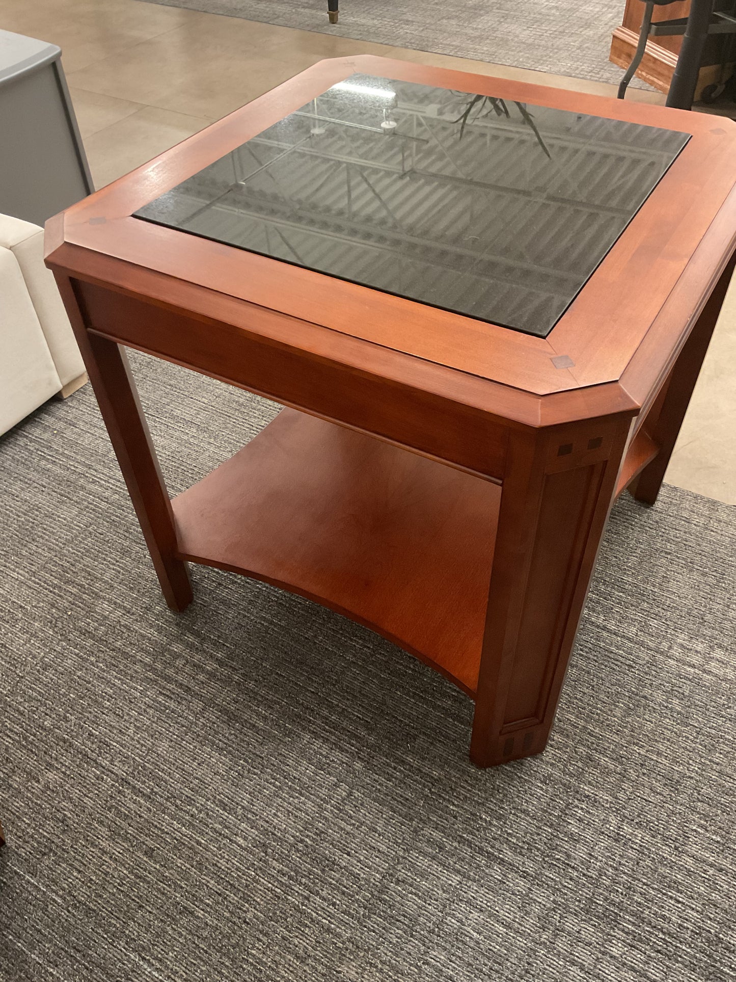 Marble Accent End Table