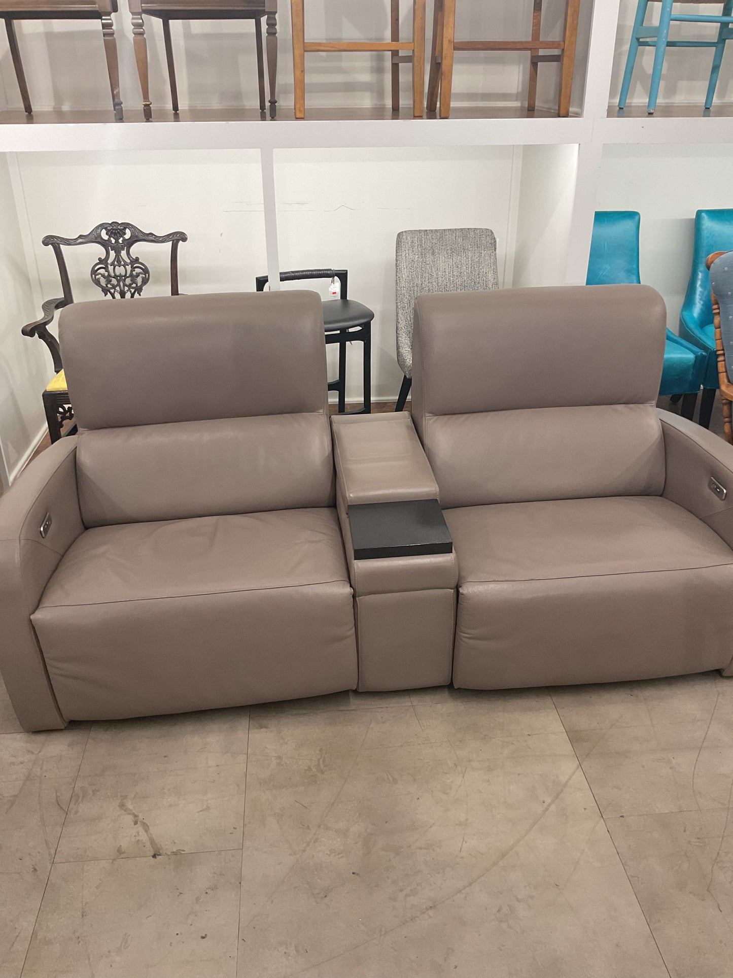 Dual Electric Recliners