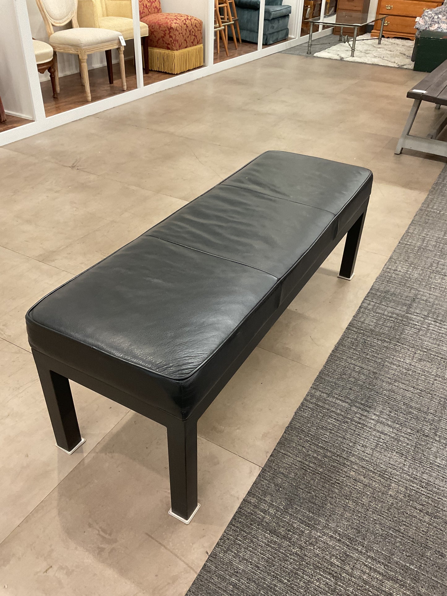 Black Time Out Bench