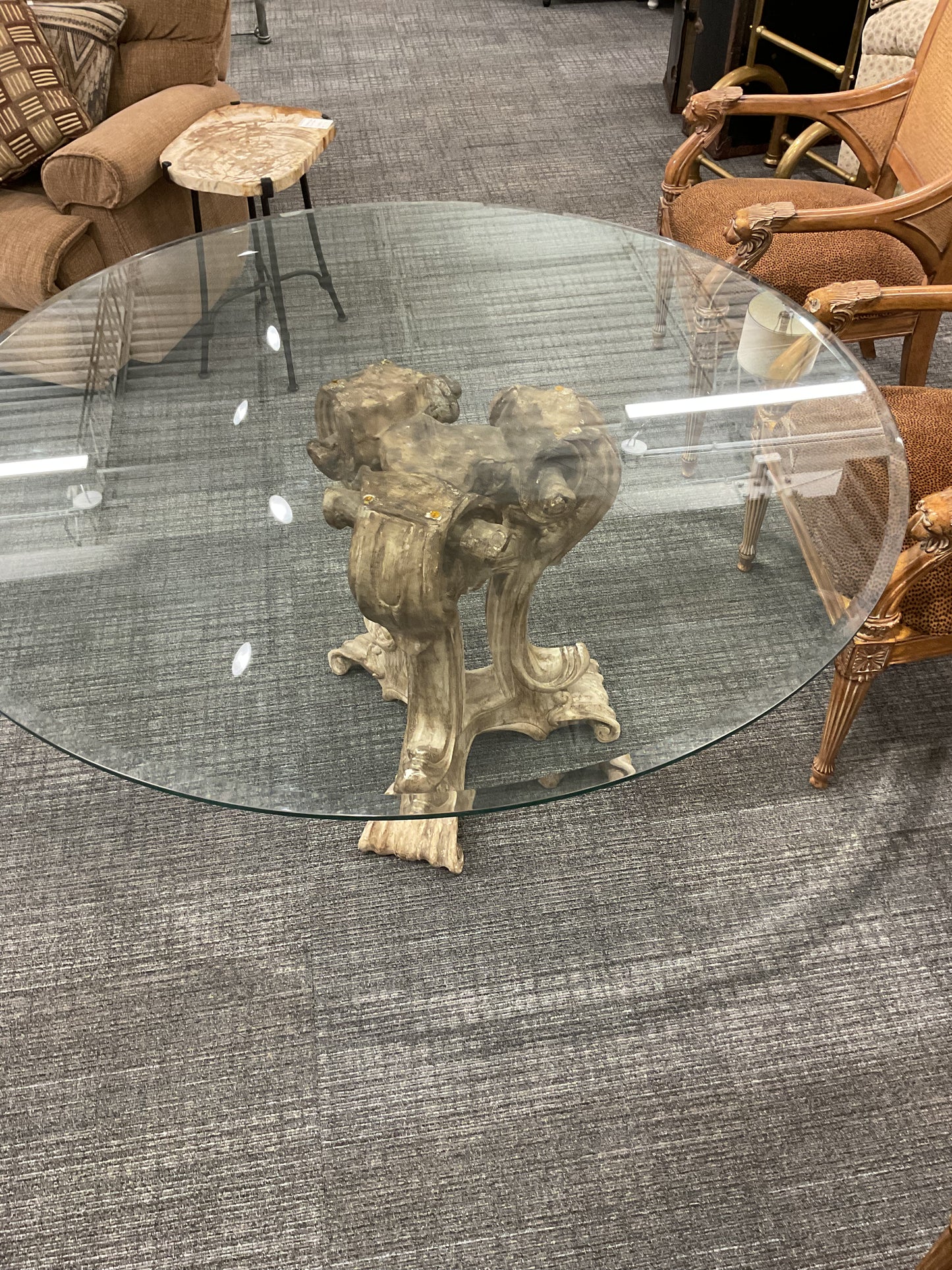 Hollywood Regency Dining Set