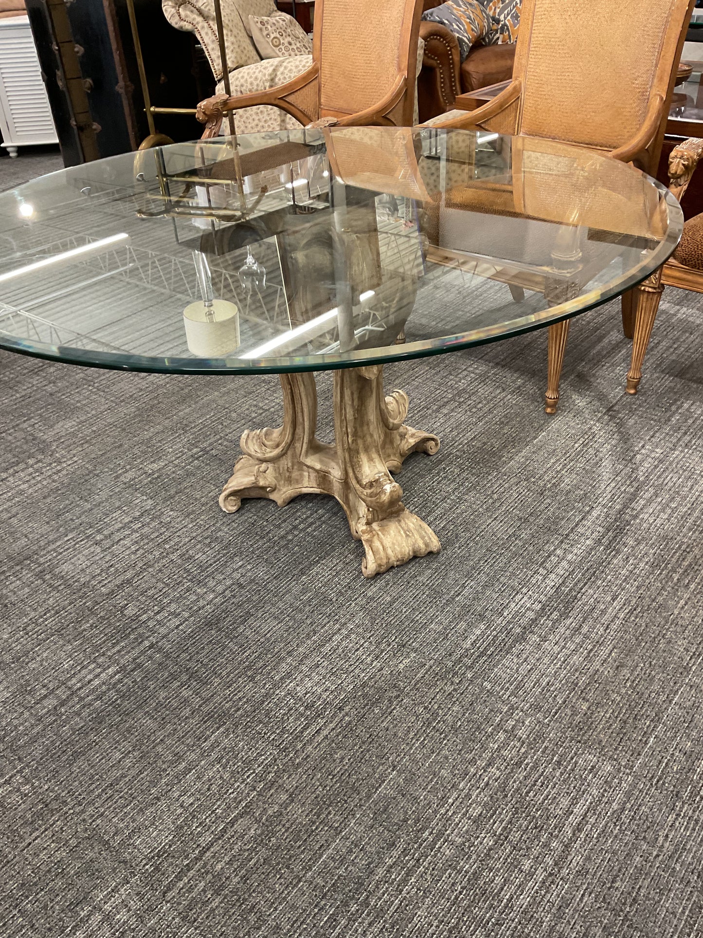 Hollywood Regency Dining Set