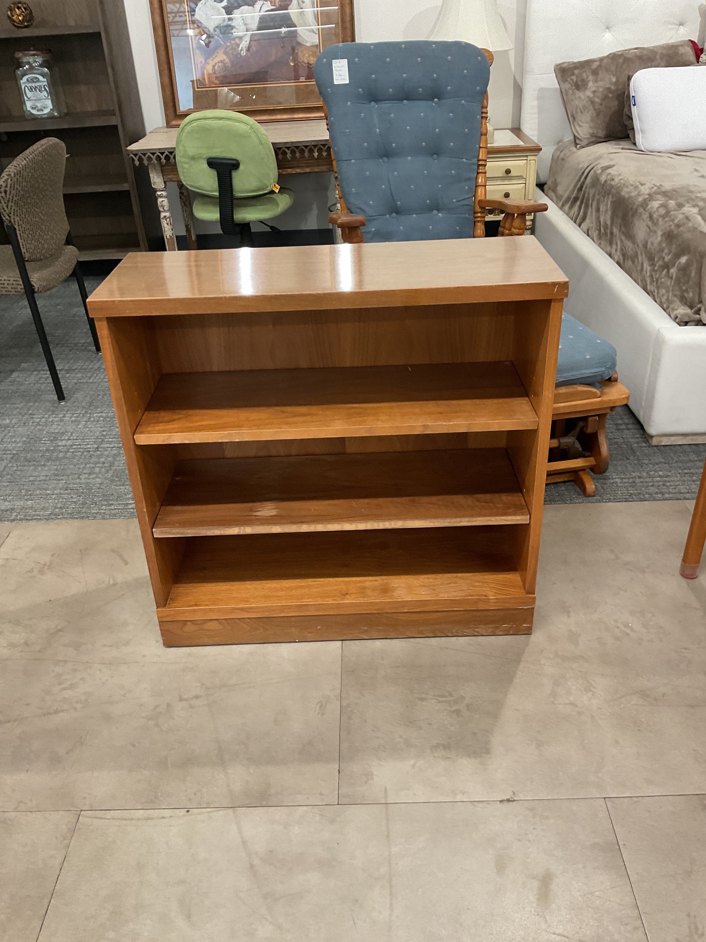 Small Laminate Wood Shelf