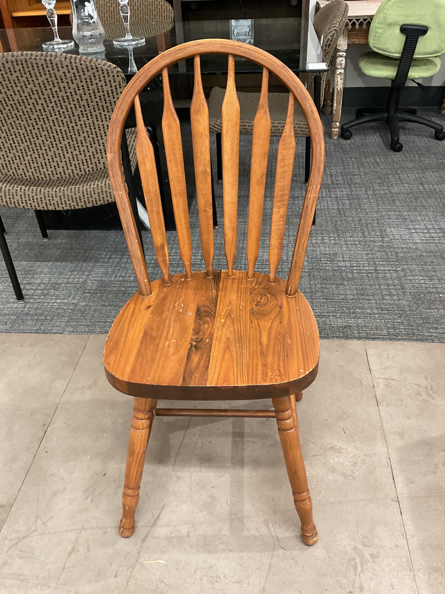 Single Wood Chair