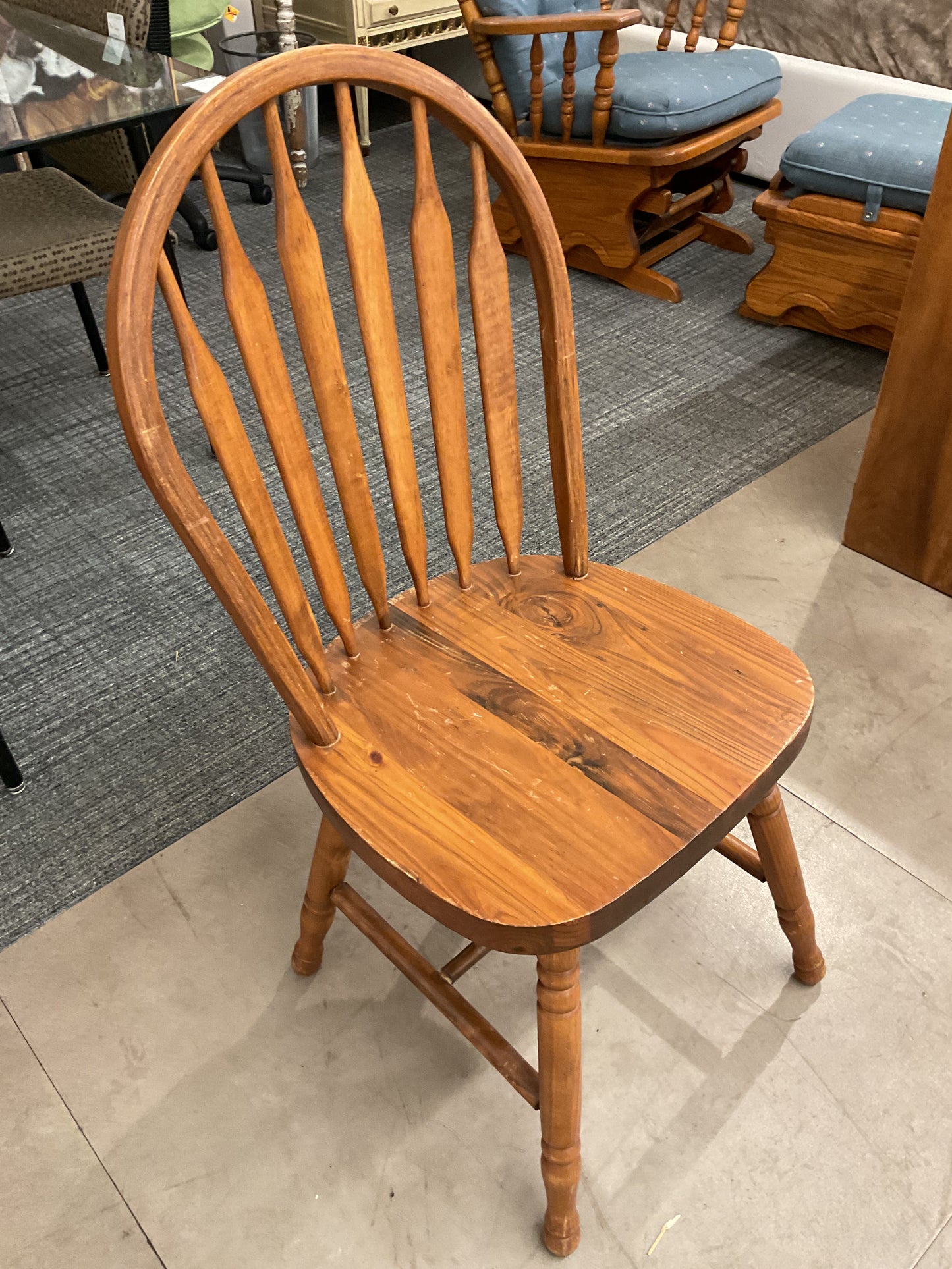 Single Wood Chair