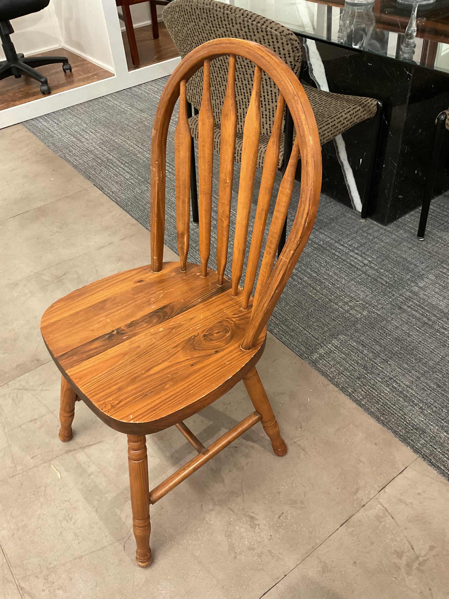 Single Wood Chair