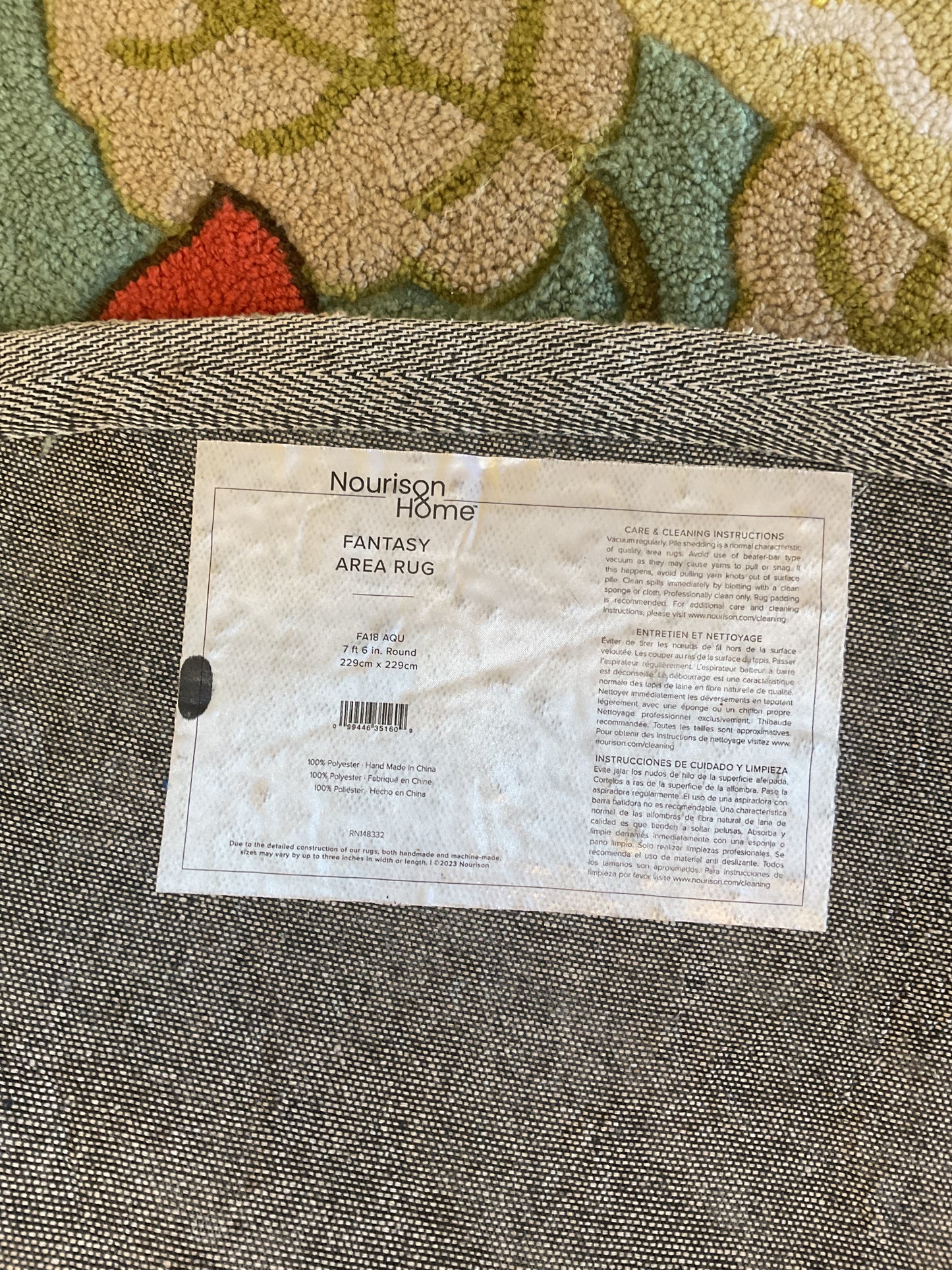 Floral Arrangements Rug (R119)