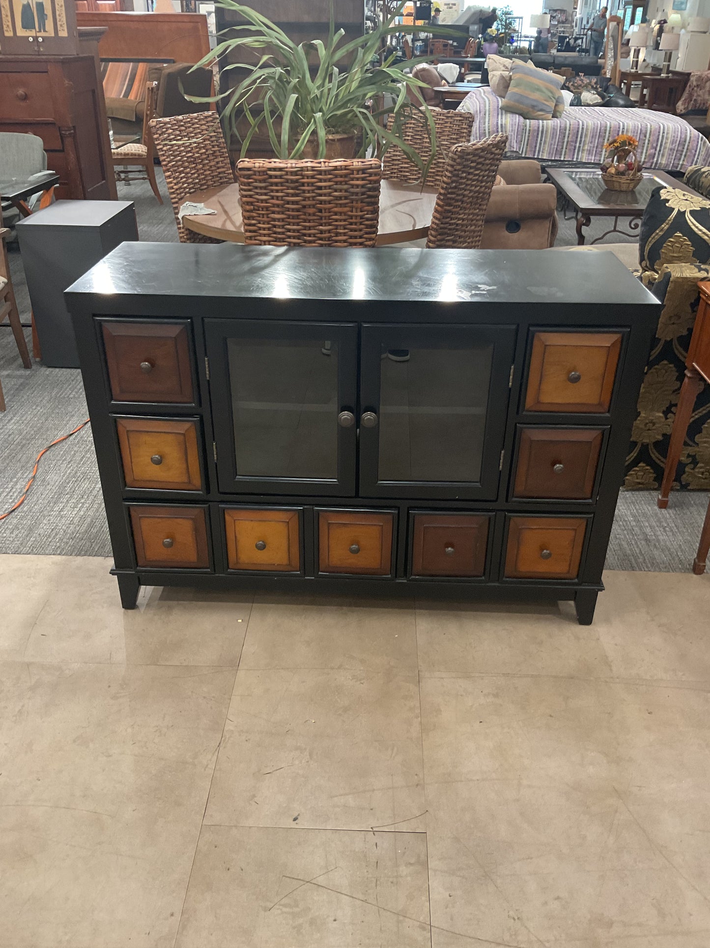 Square Face Entertainment Center