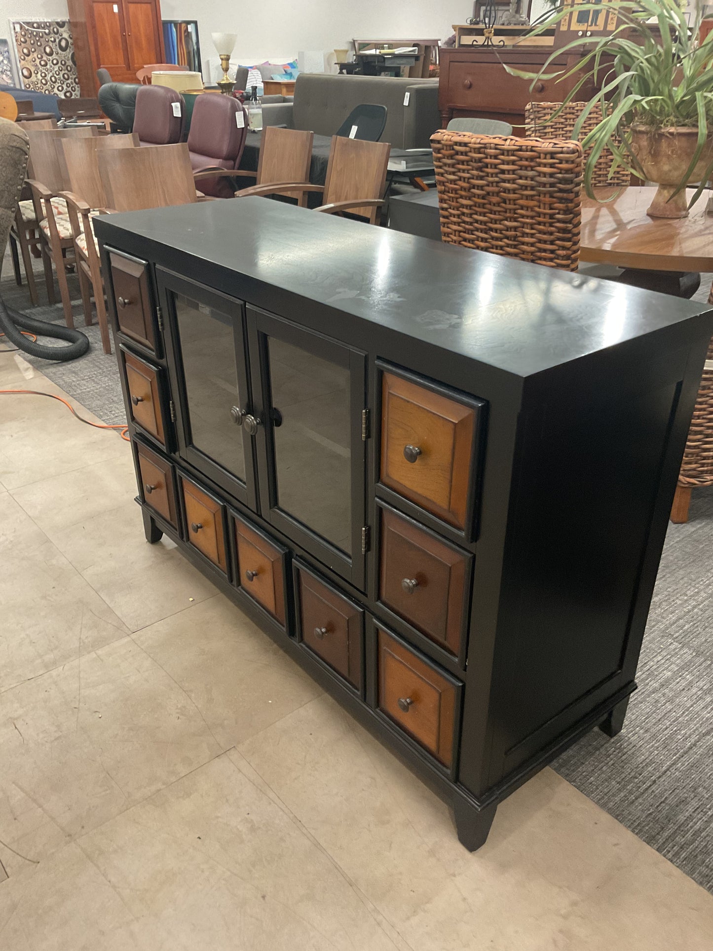 Square Face Entertainment Center