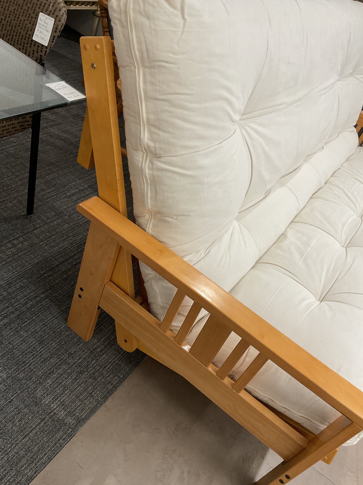 Light Wood Futon