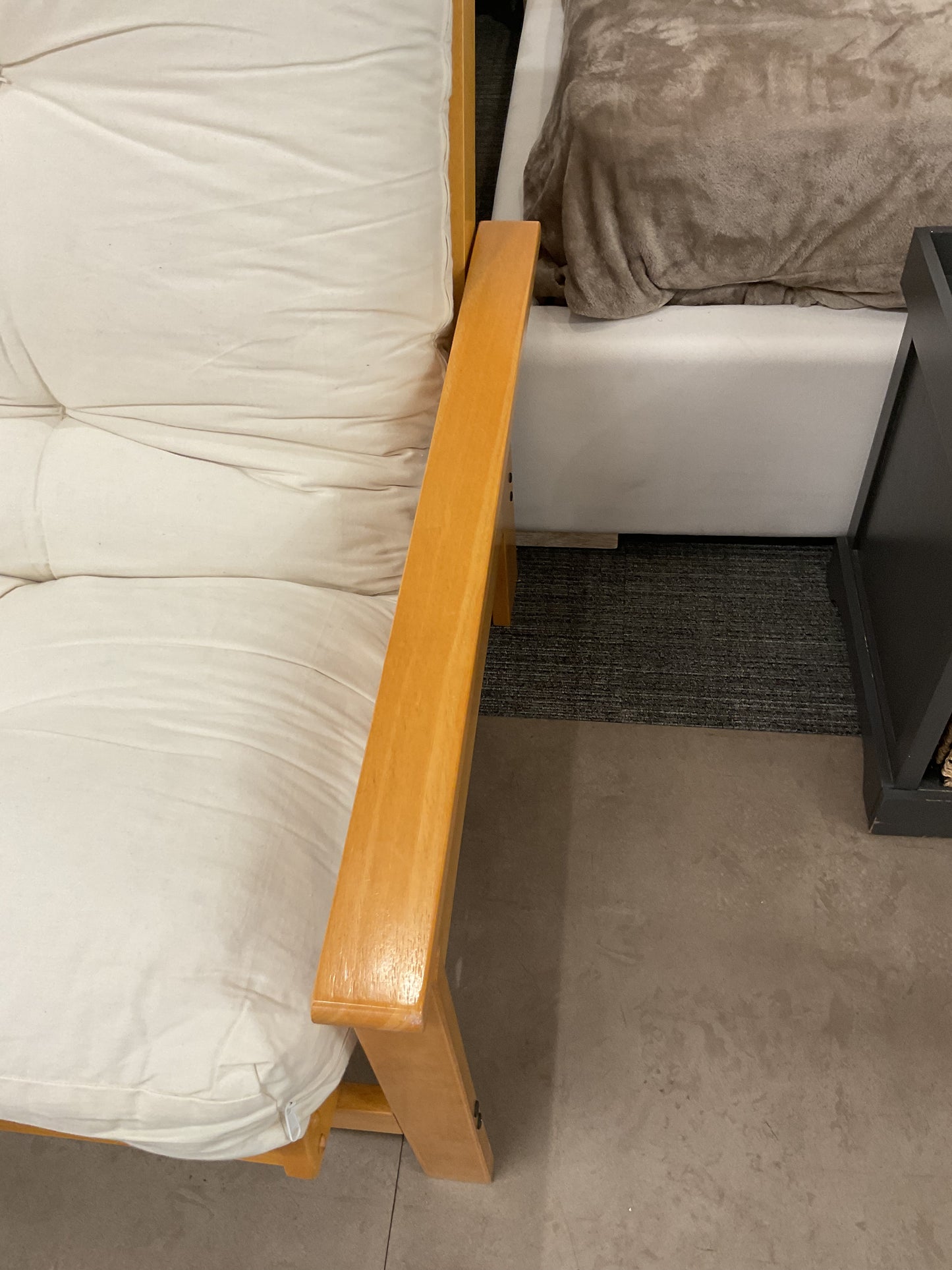 Light Wood Futon