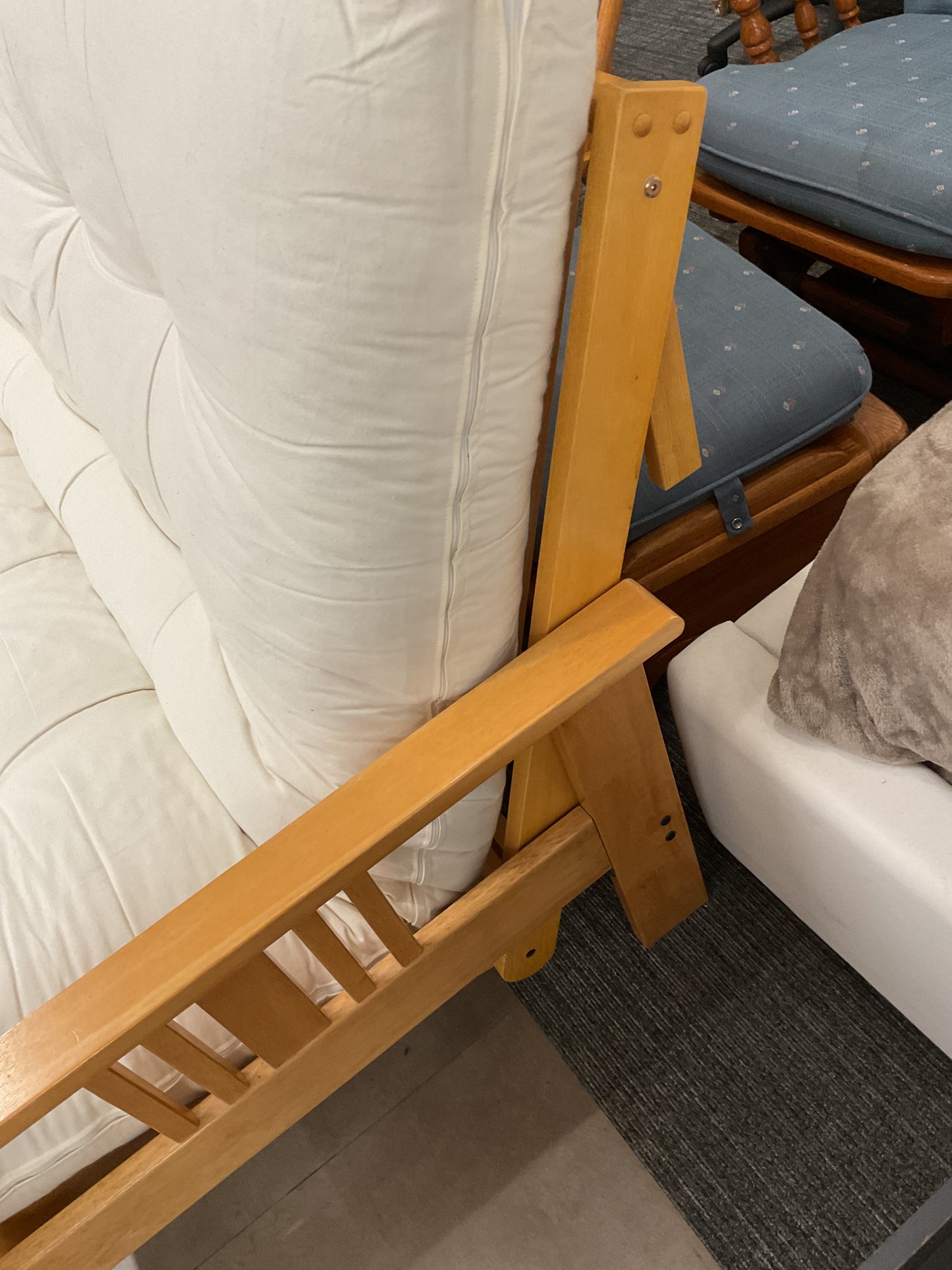 Light Wood Futon