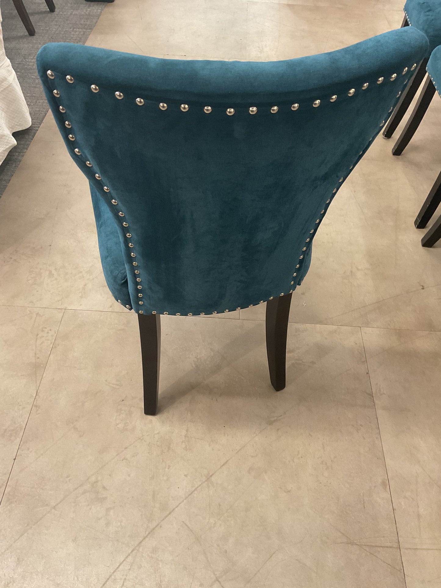 Button Tufted Upholstered Dining Chair Set of Four