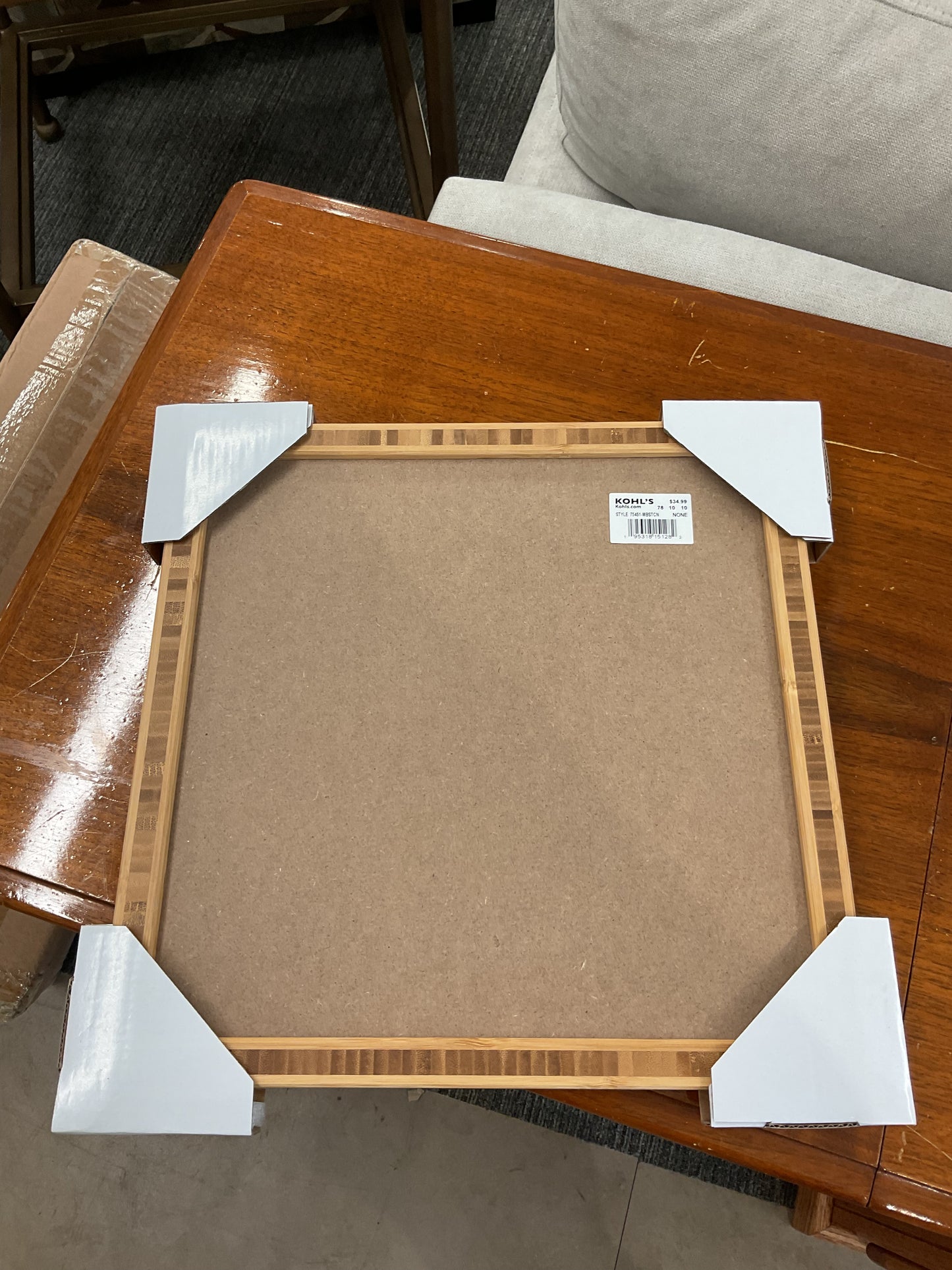 12x12 Bamboo Tray