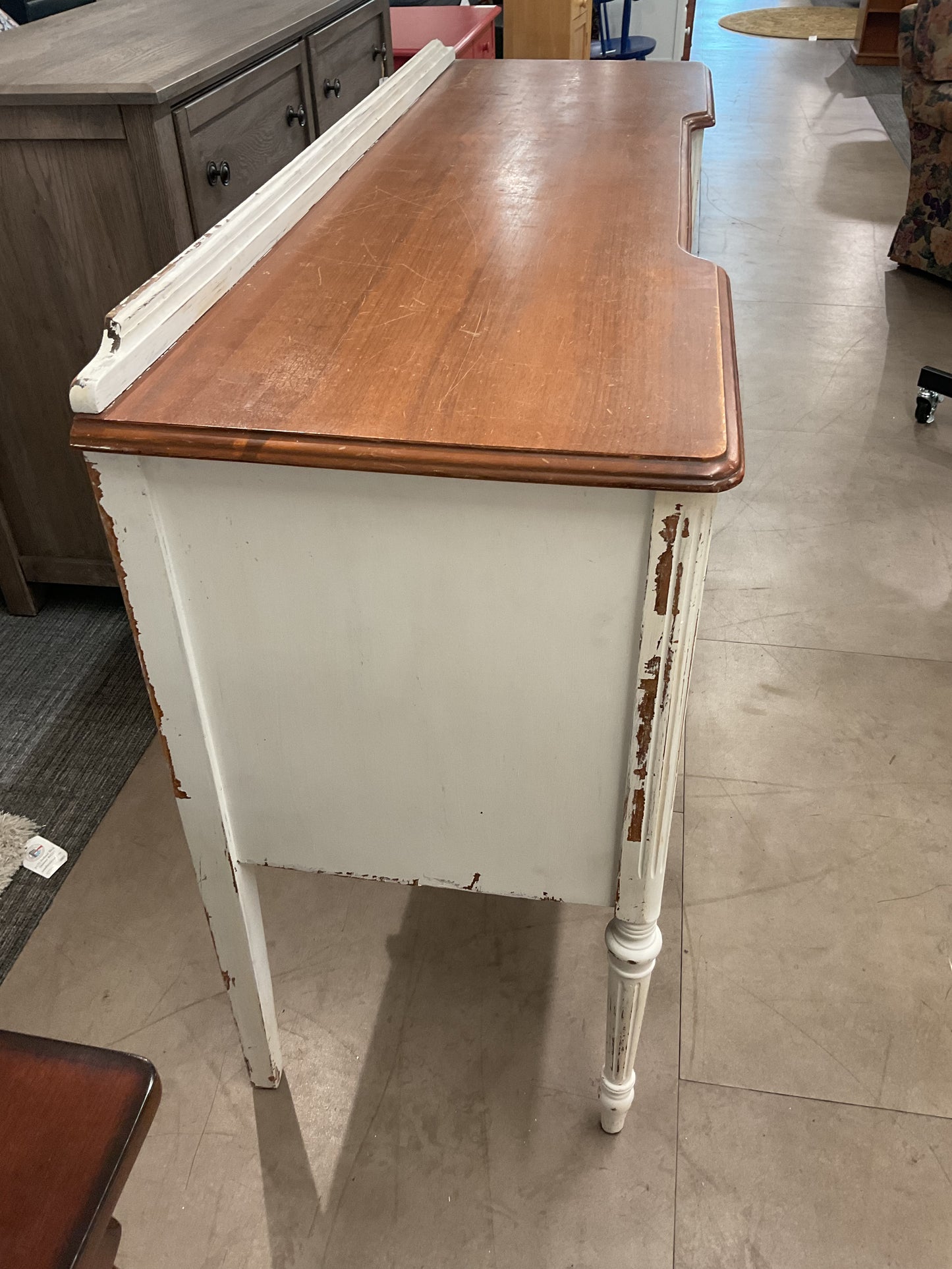 Princess White Side Board