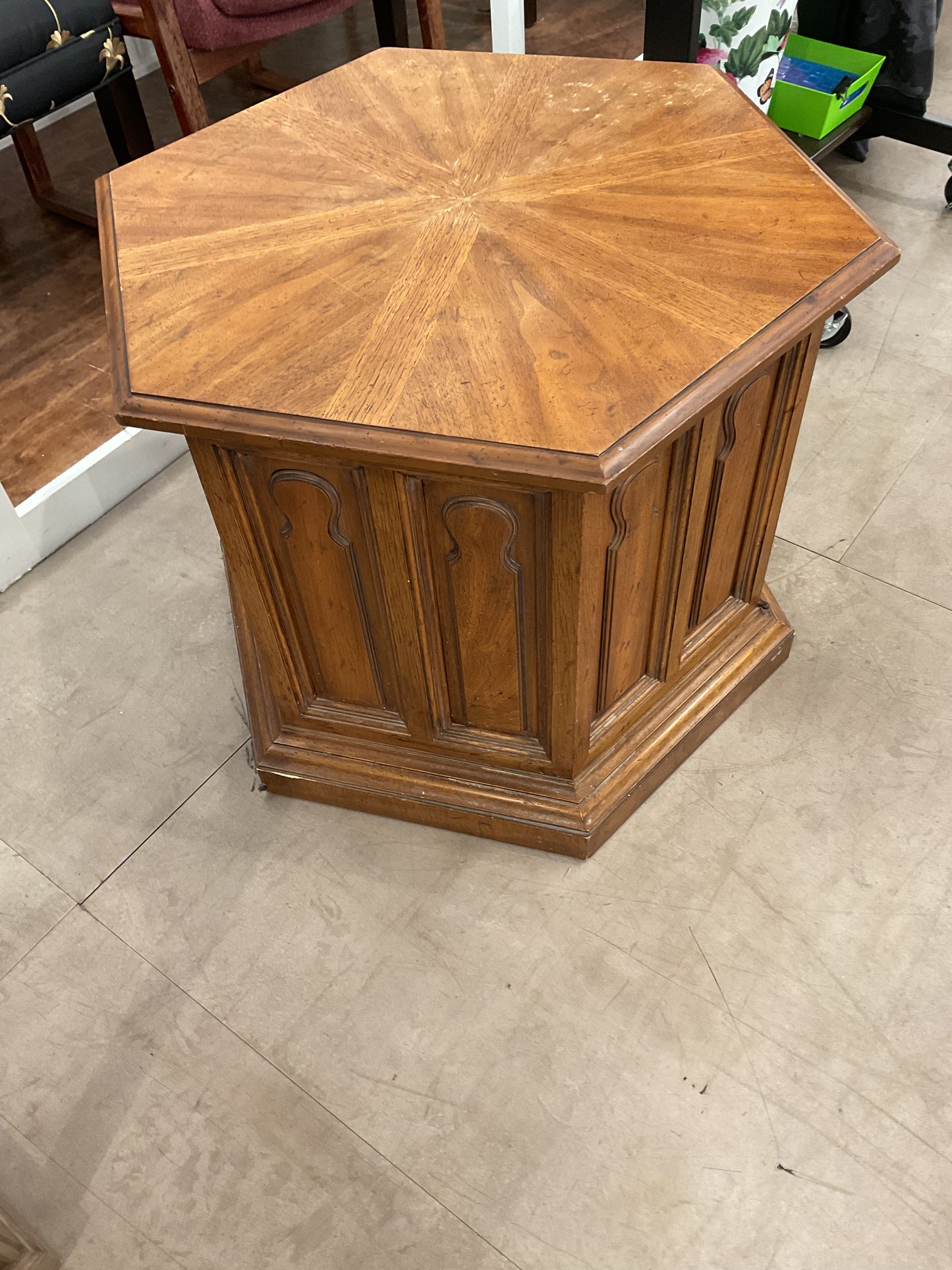 Octagon Heritage Side Table