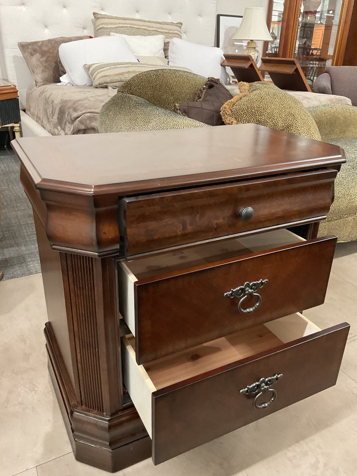 Rich Brown Nightstand
