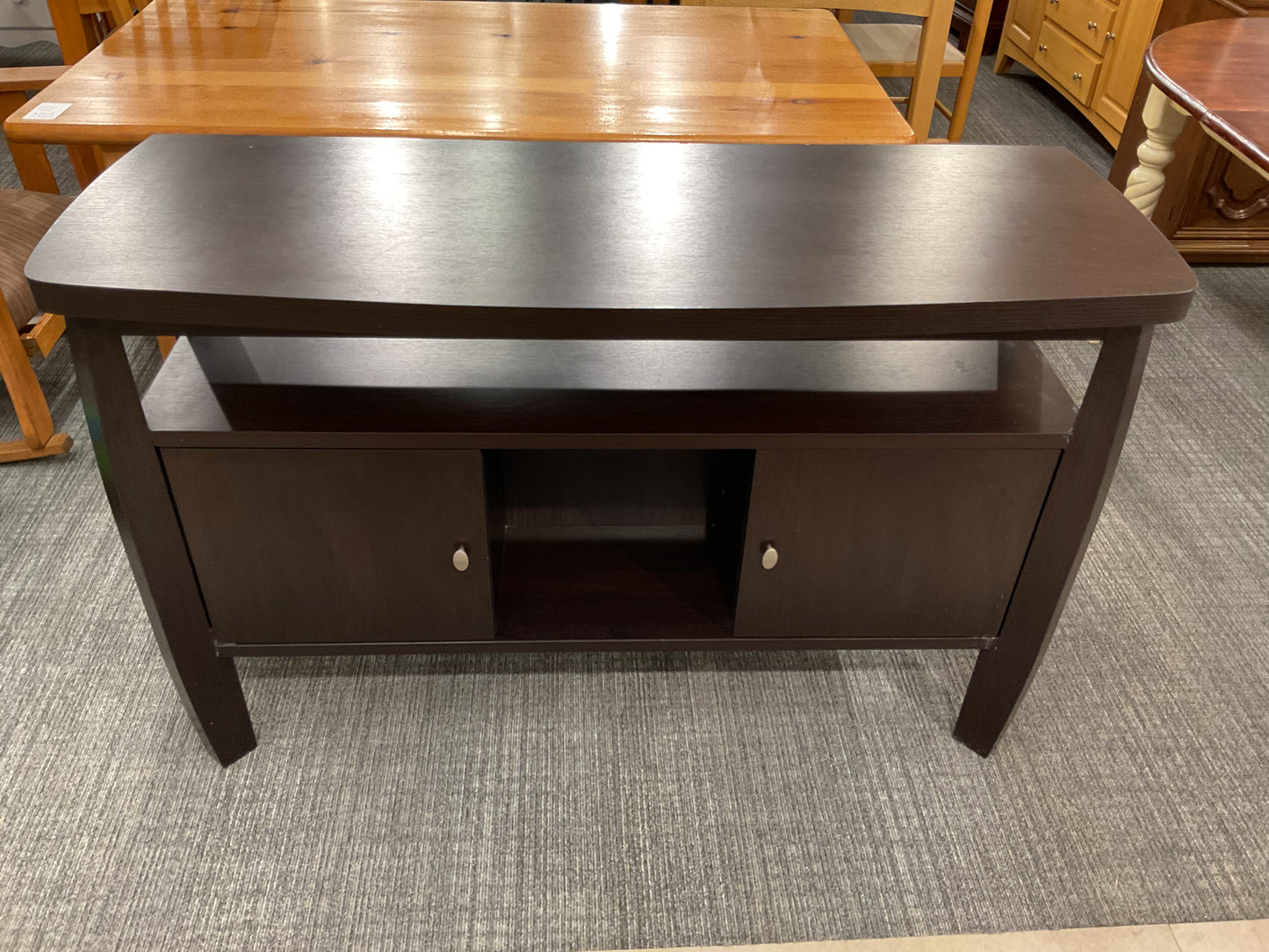2 Door Chocolate Console