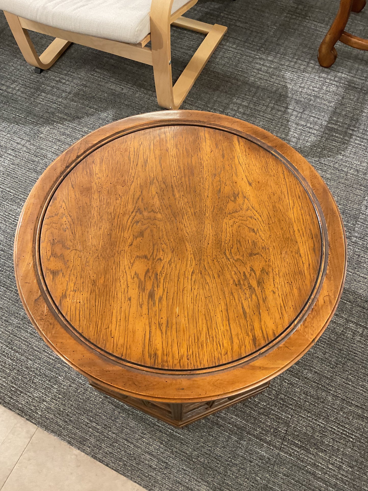 Empire Round End Table