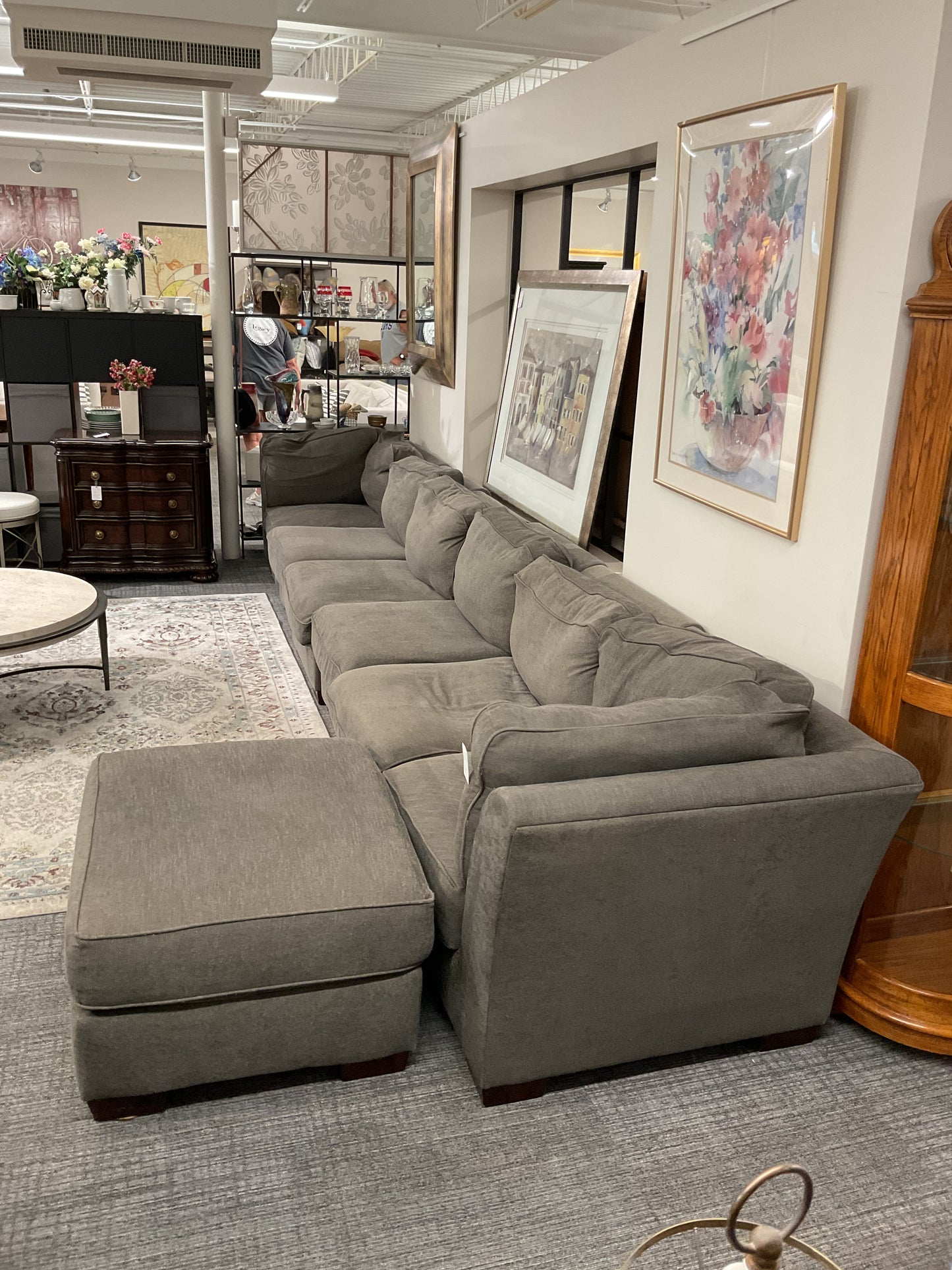 Unnecessarily long Sofa + ottoman