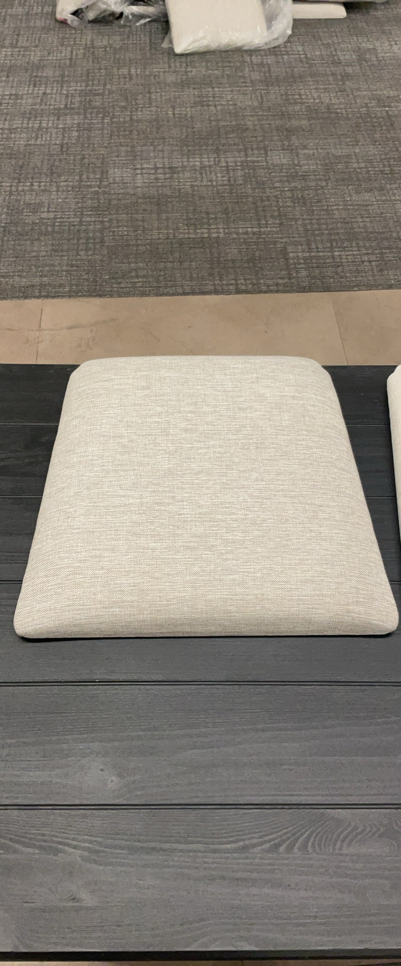 Linen & Bone seat cushion
