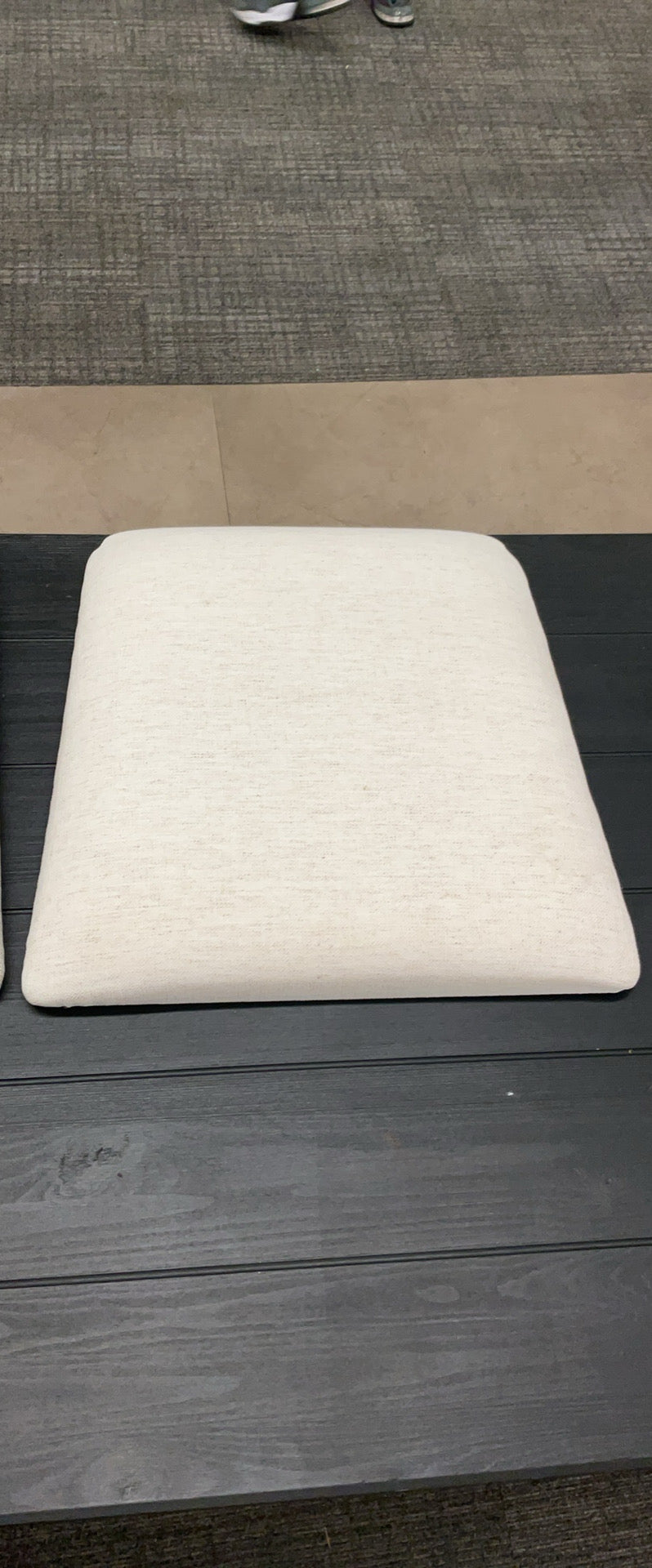 Linen & Bone seat cushion