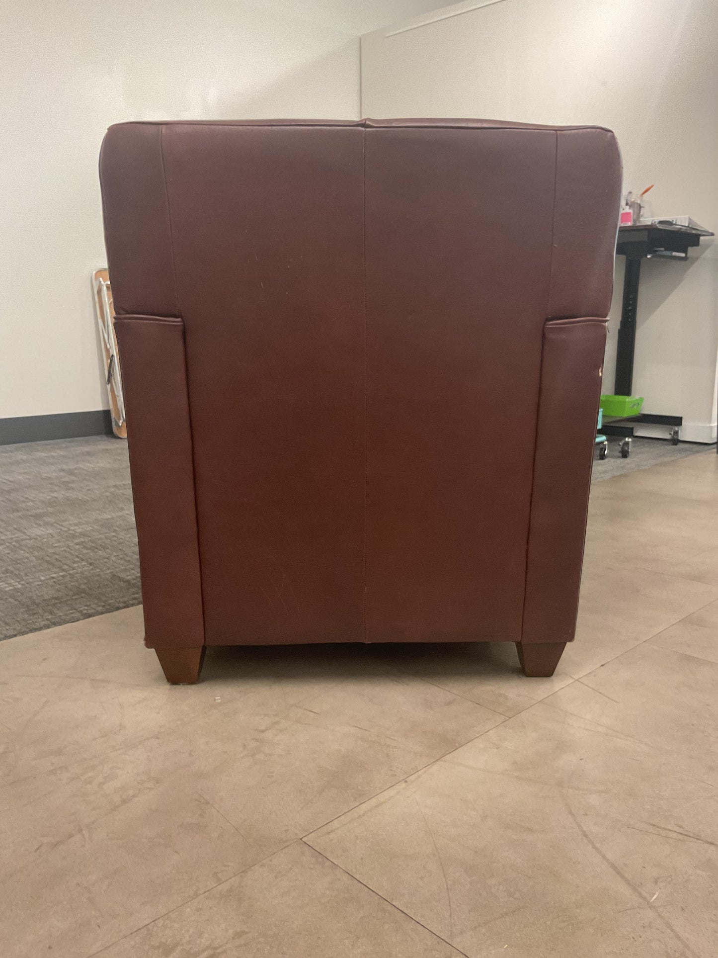 Ron’s Burgundy Chair