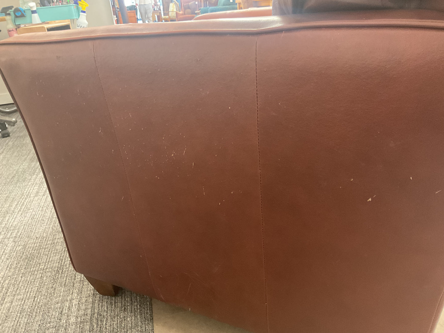 Ron’s Burgundy Chair