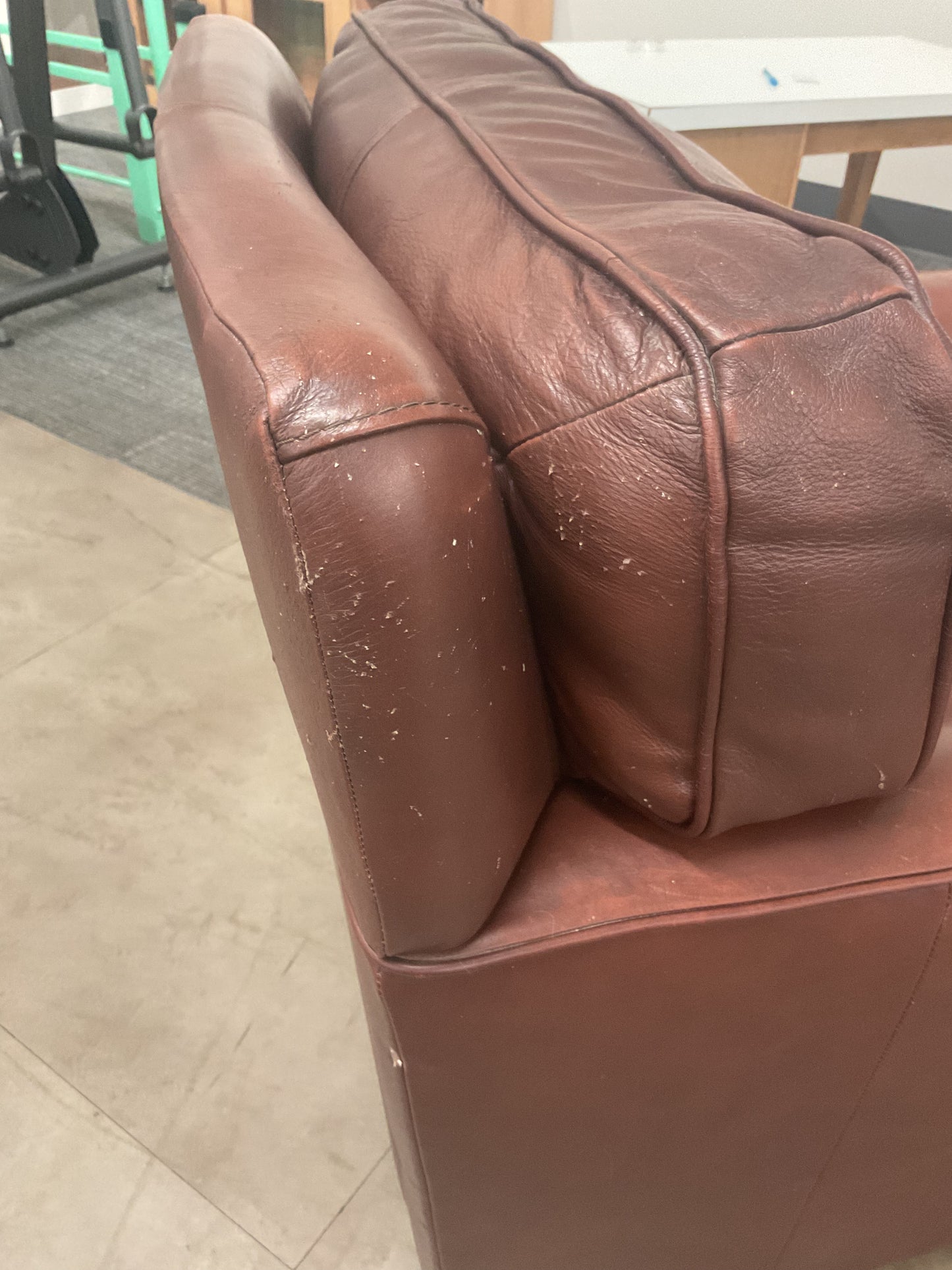 Ron’s Burgundy Chair