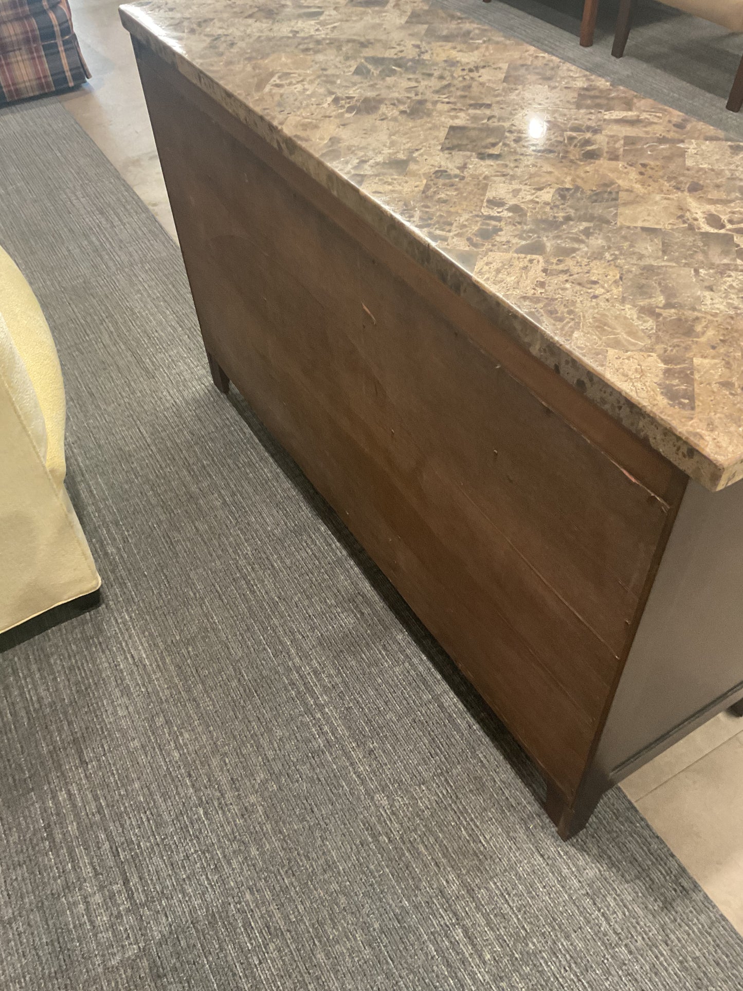 Marble Wine Rack Cabinet