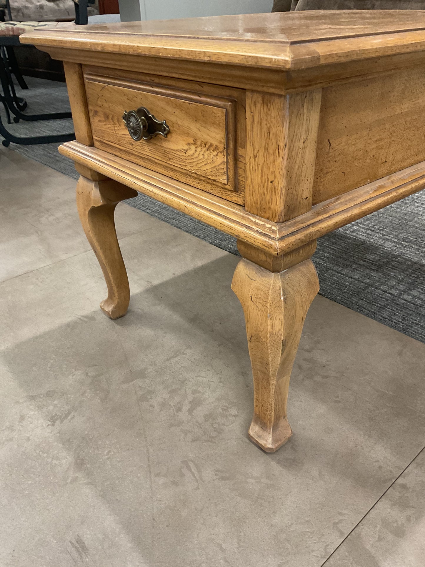 Wide Stance End Table