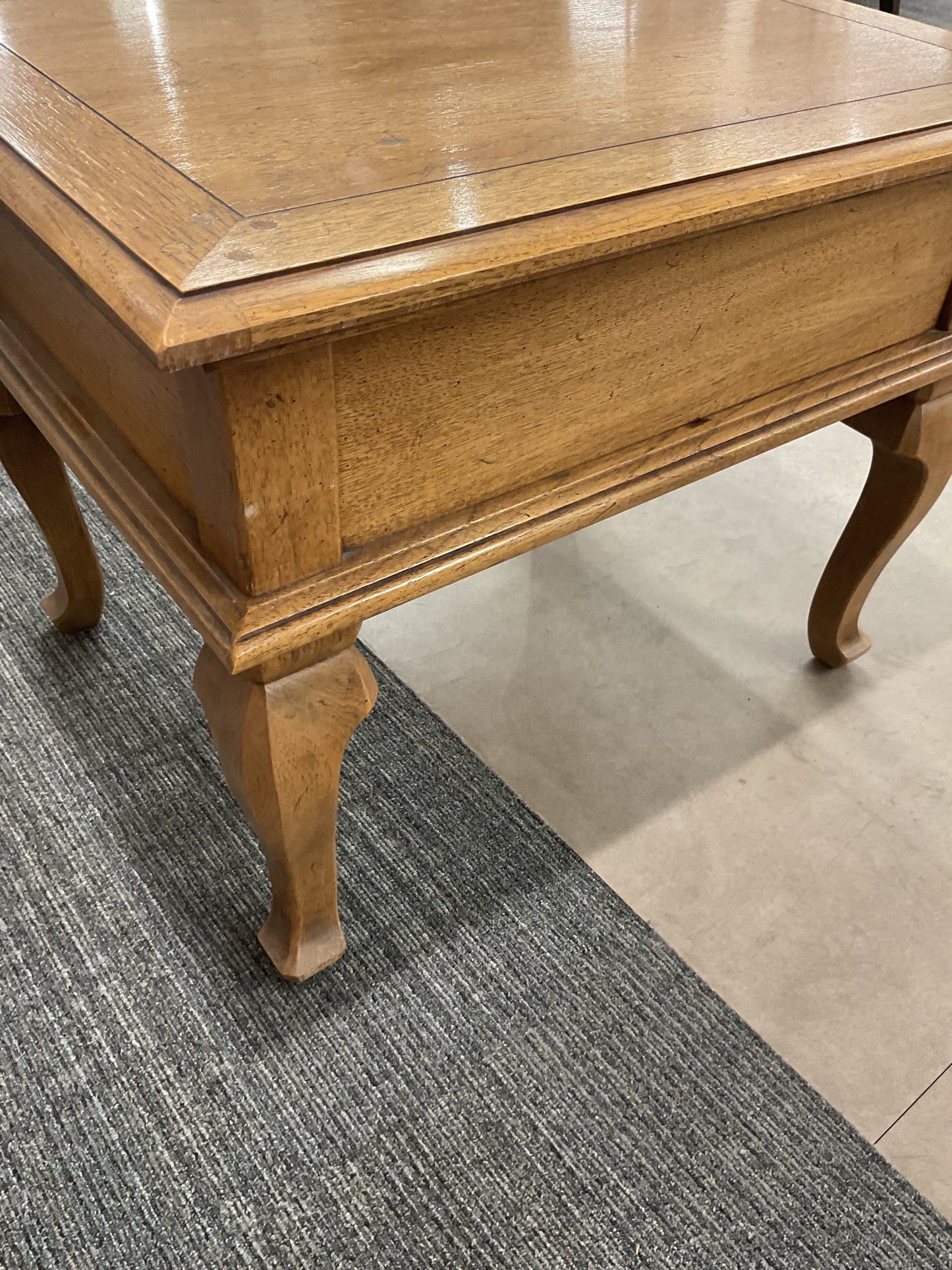 Wide Stance End Table