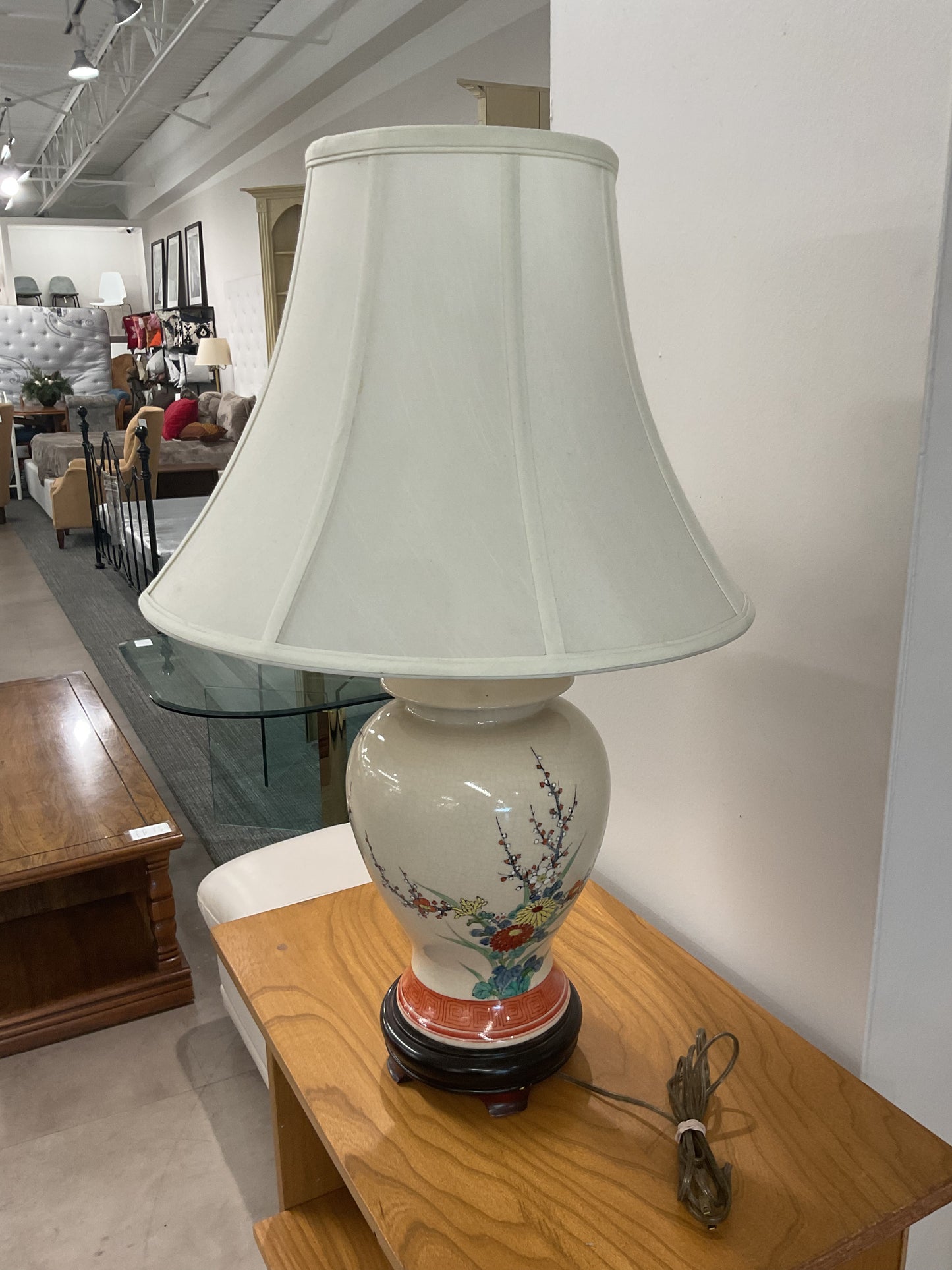Cracked Porcelain Lamp