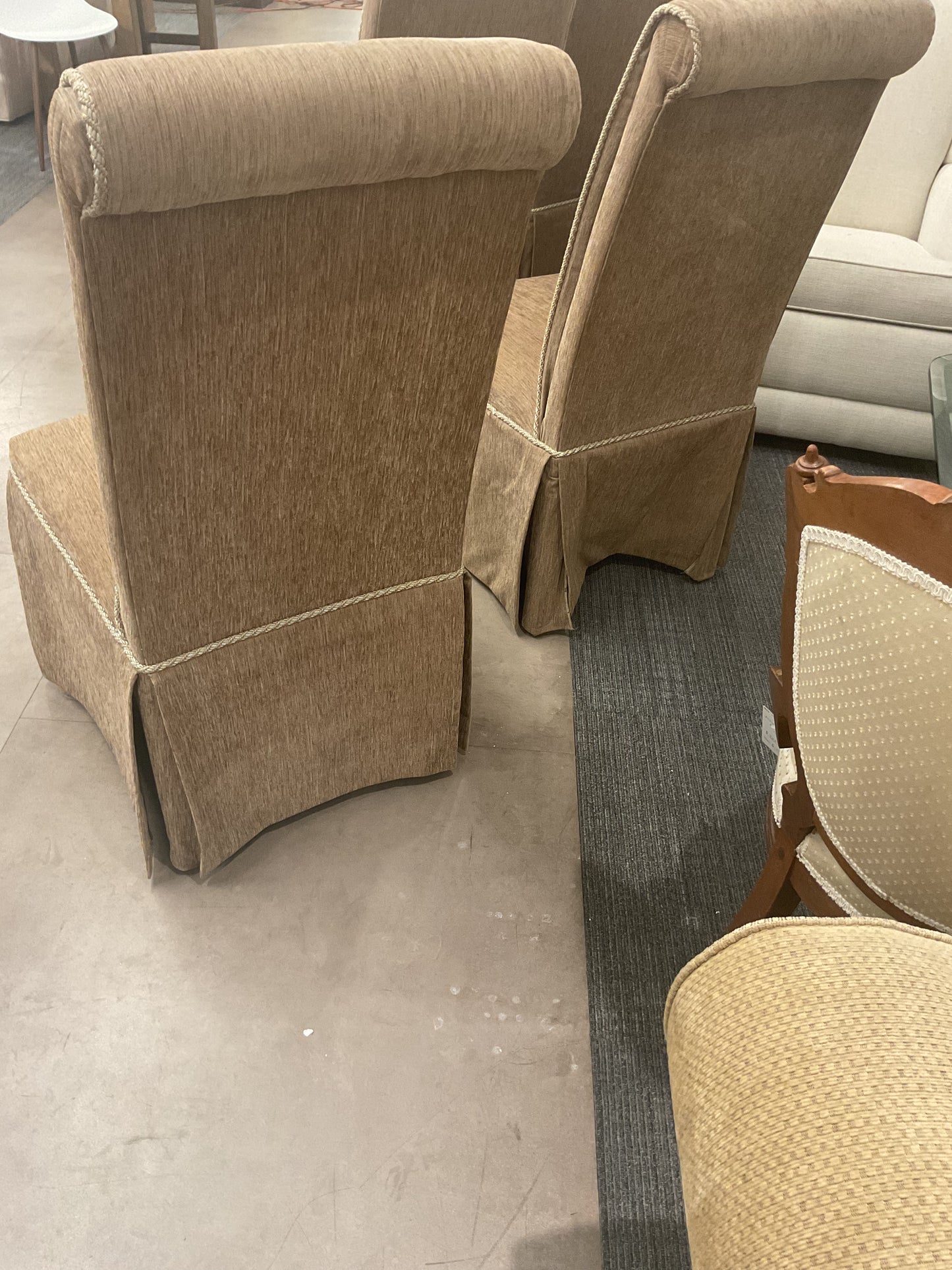 4-Piece Covered Chair Set