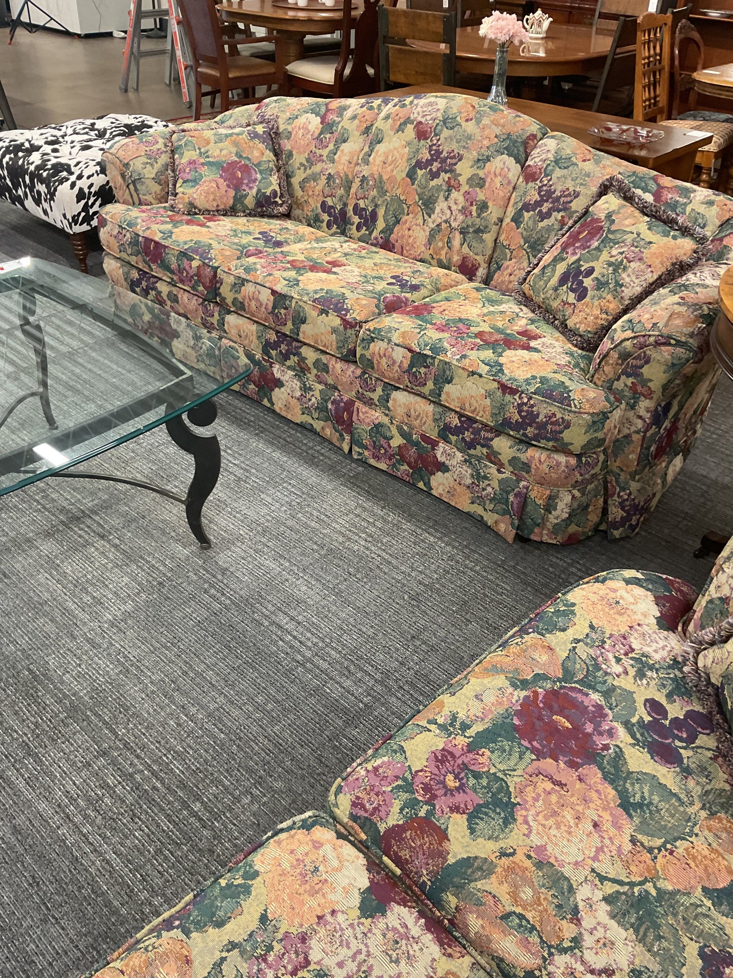 Bassett Floral Sofa